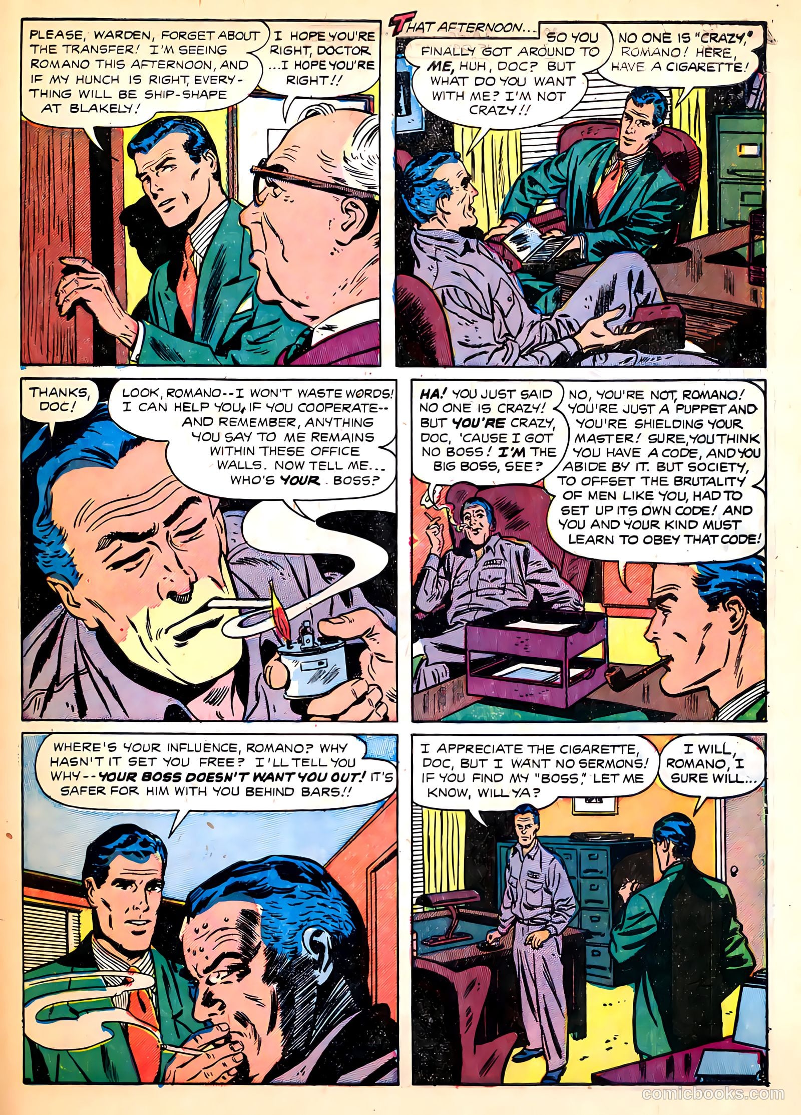 Crime Clinic #4 (1952) — page 31 of 36