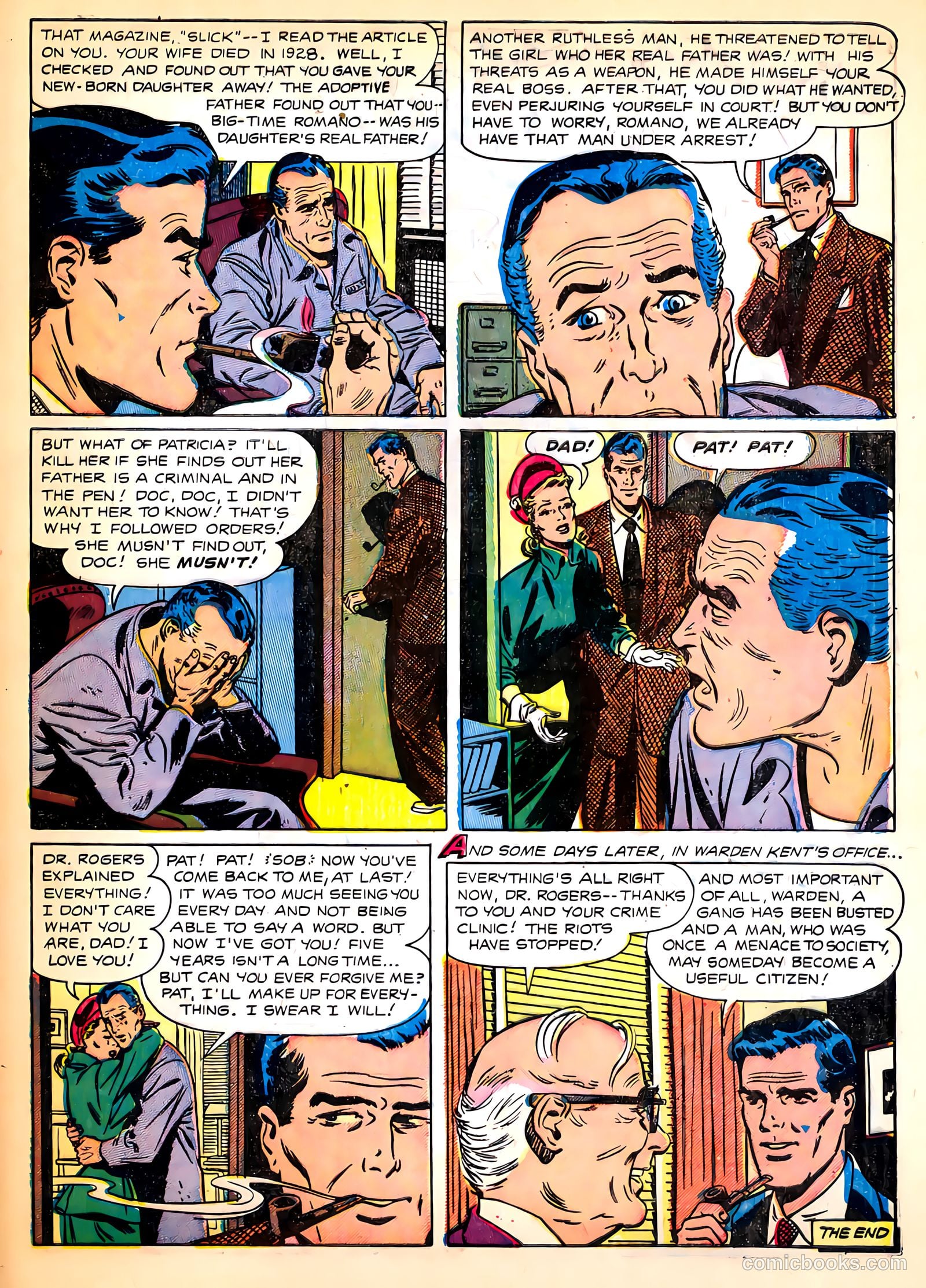 Crime Clinic #4 (1952) — page 33 of 36