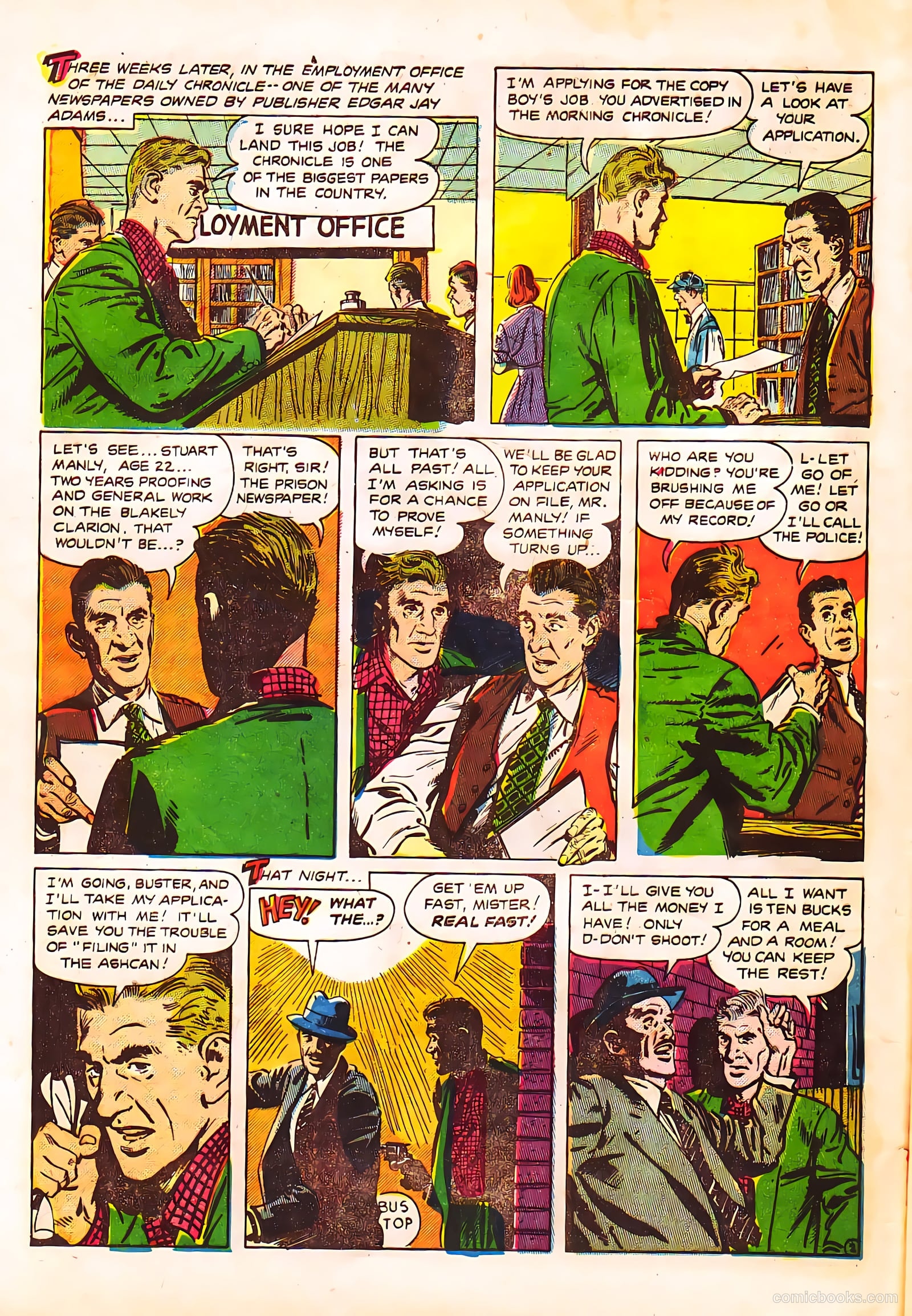 Crime Clinic #5 (1952) — page 4 of 36
