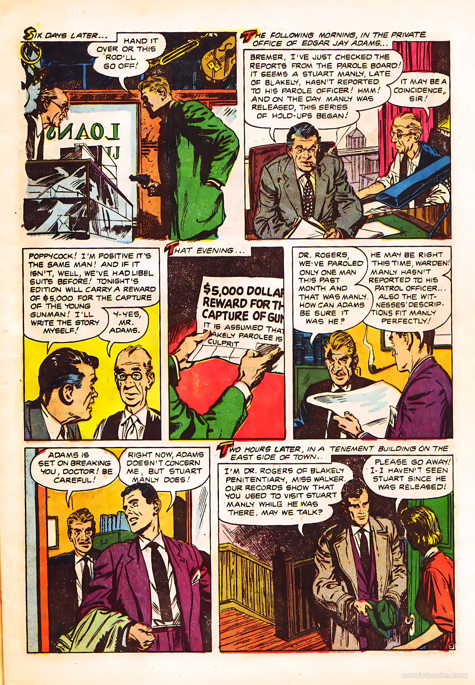 Crime Clinic #5 (1952) — page 5 of 36