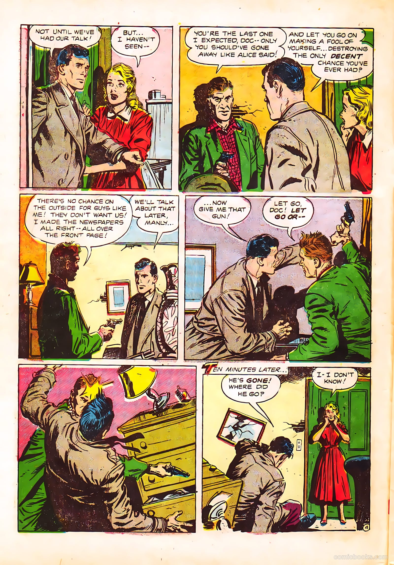 Crime Clinic #5 (1952) — page 6 of 36