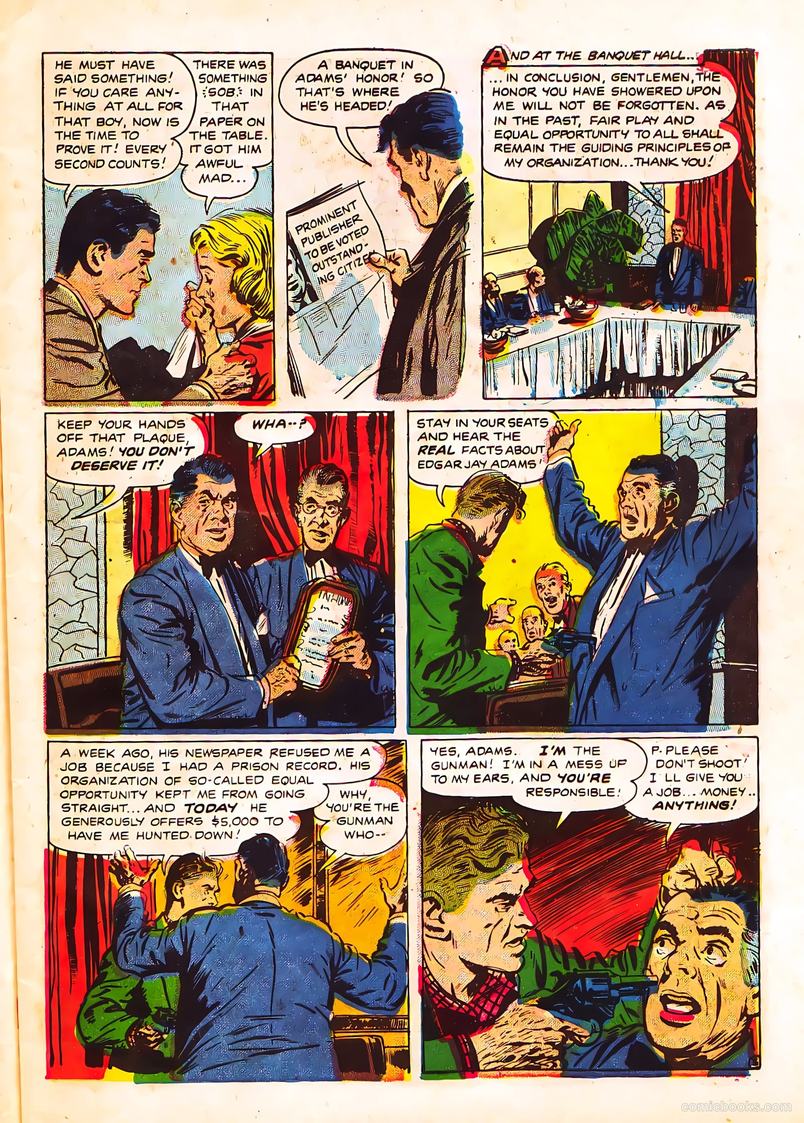 Crime Clinic #5 (1952) — page 7 of 36