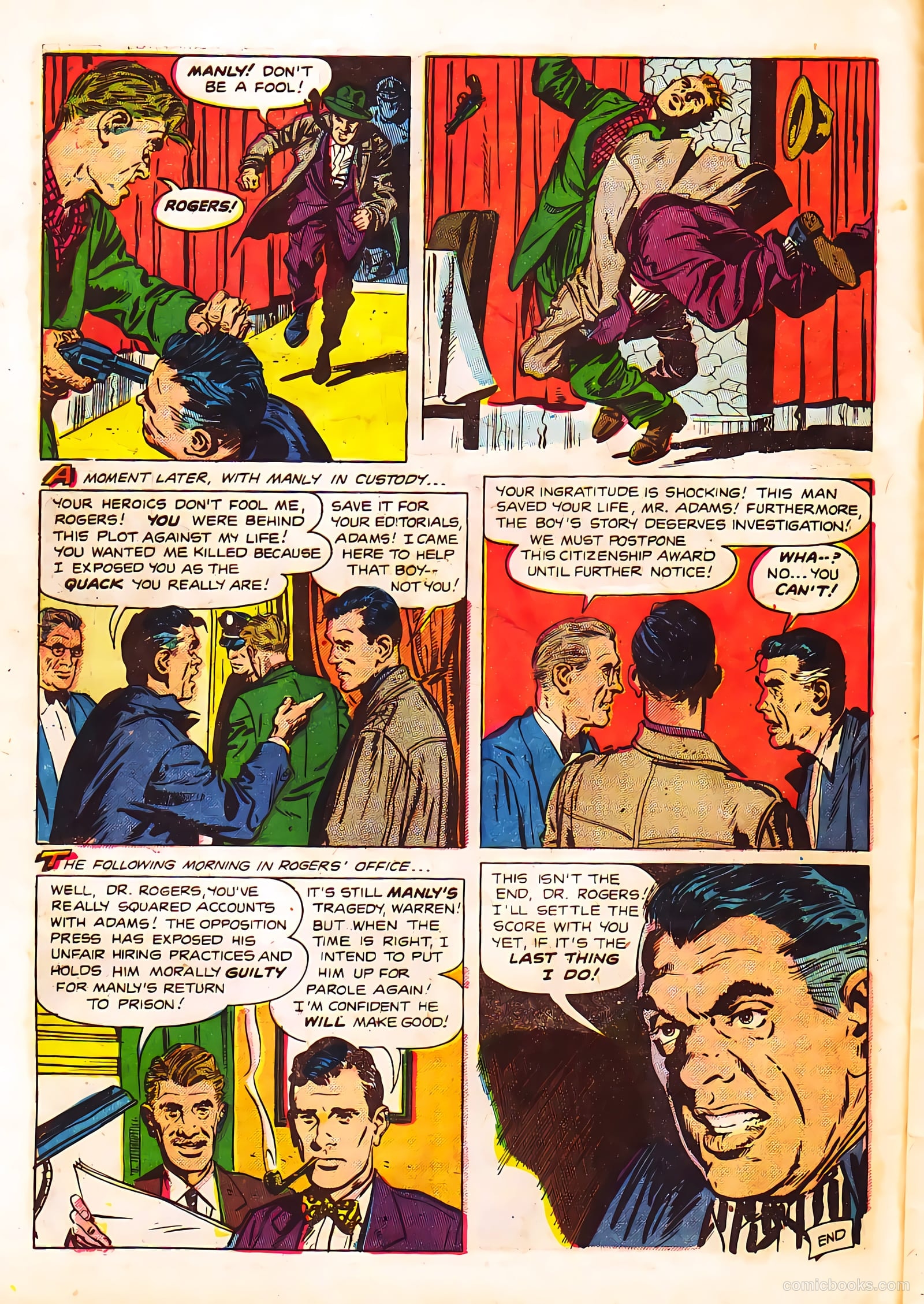 Crime Clinic #5 (1952) — page 8 of 36