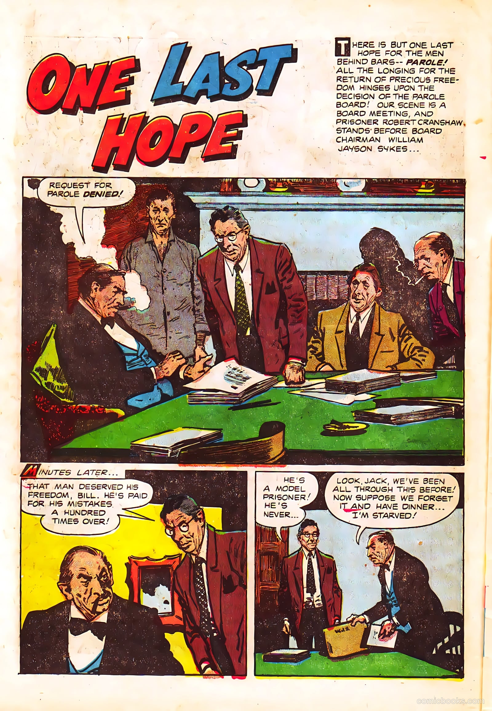 Crime Clinic #5 (1952) — page 10 of 36