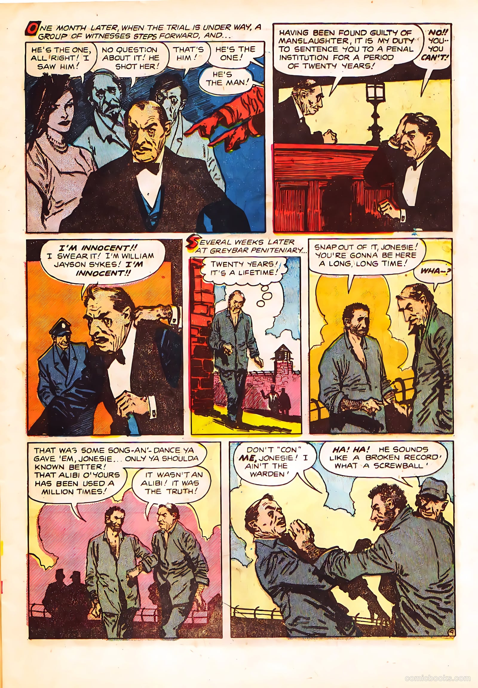 Crime Clinic #5 (1952) — page 13 of 36