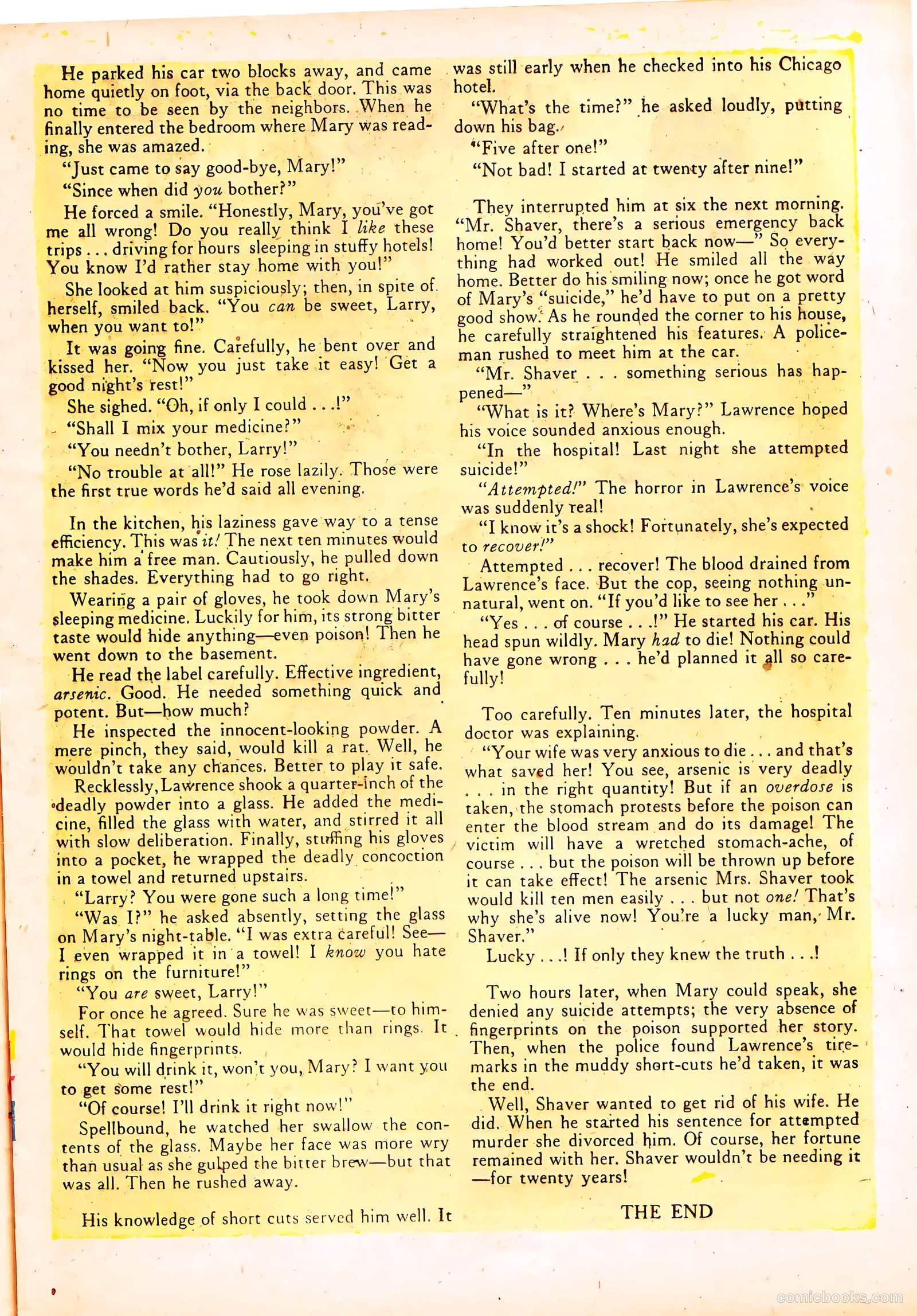 Crime Clinic #5 (1952) — page 17 of 36