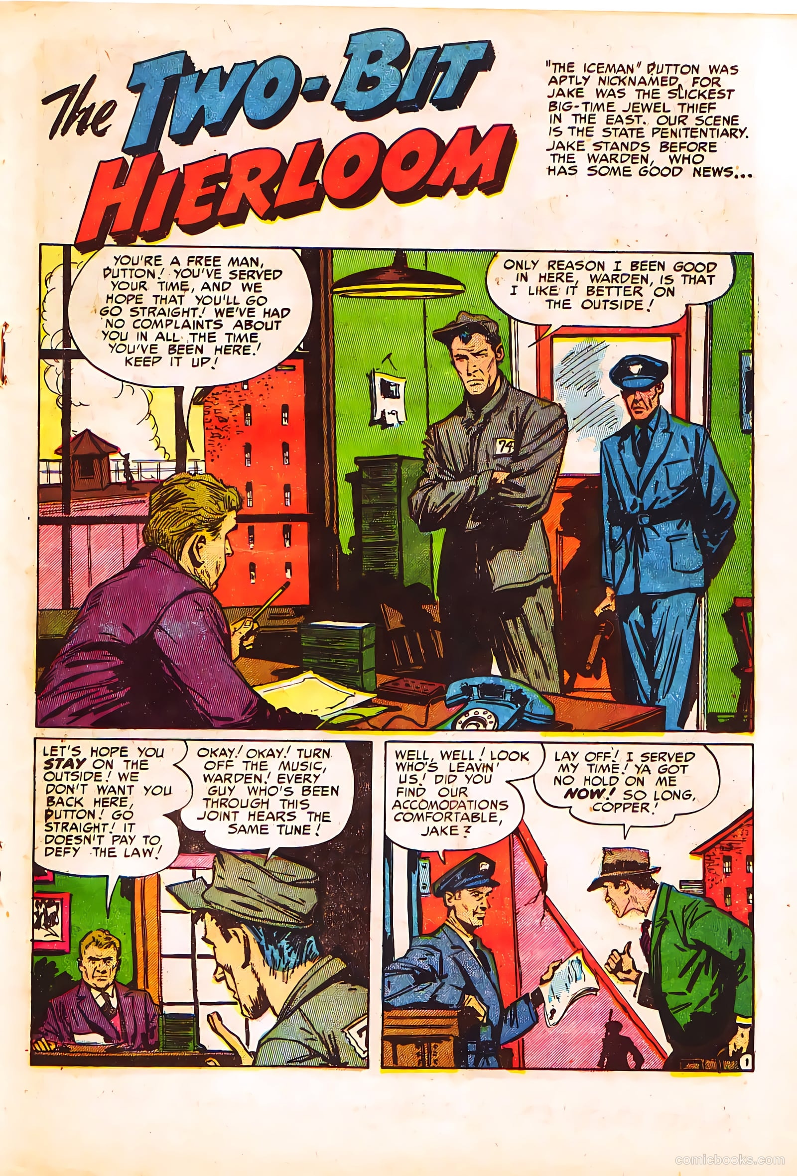 Crime Clinic #5 (1952) — page 19 of 36