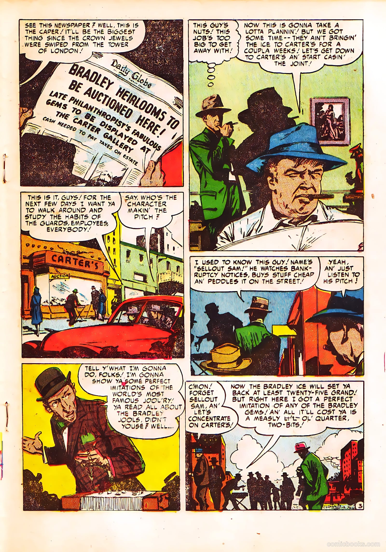 Crime Clinic #5 (1952) — page 21 of 36