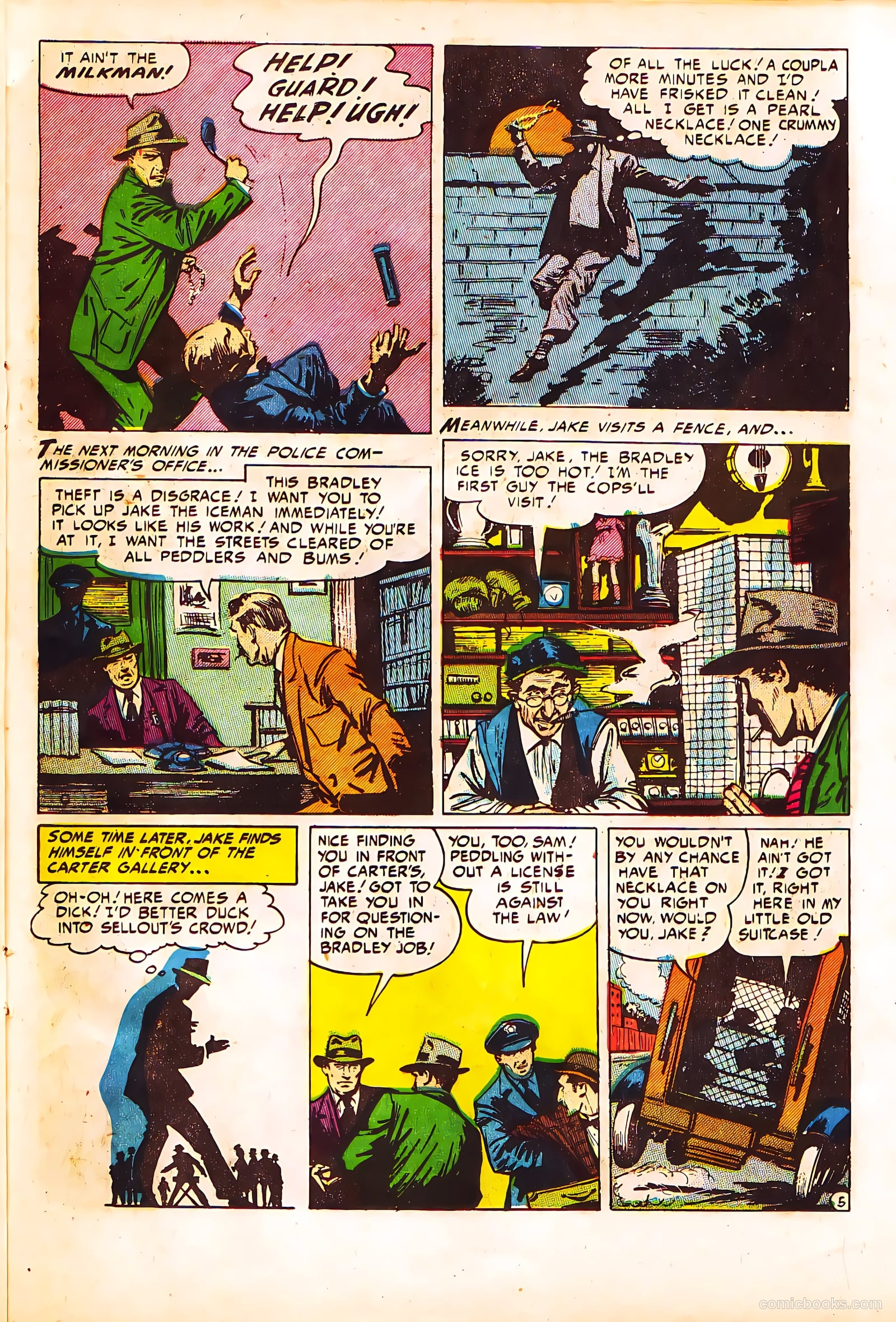 Crime Clinic #5 (1952) — page 23 of 36