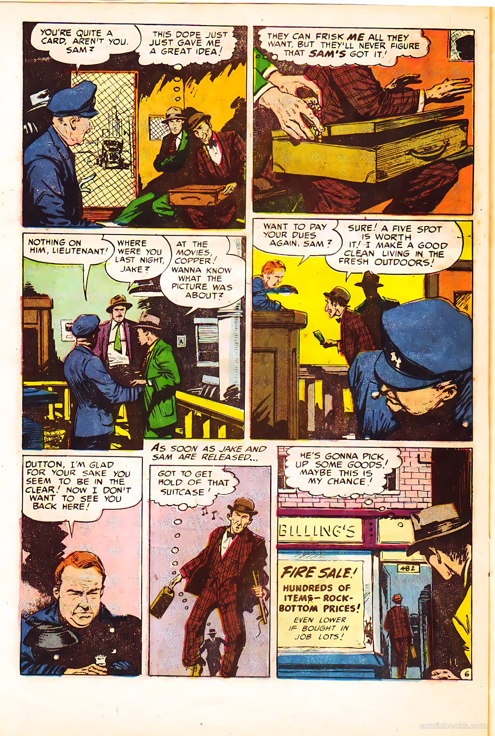 Crime Clinic #5 (1952) — page 24 of 36