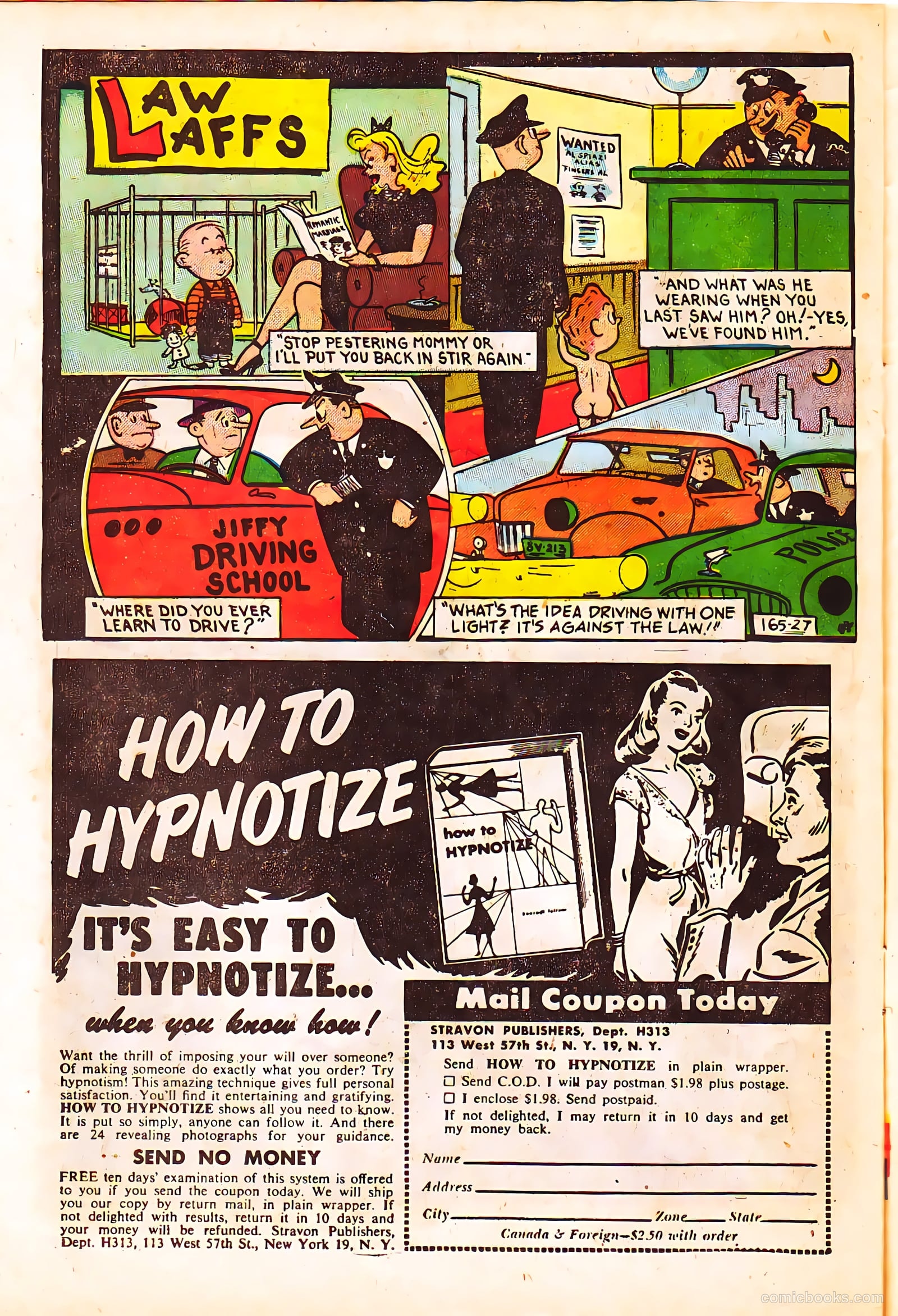 Crime Clinic #5 (1952) — page 26 of 36