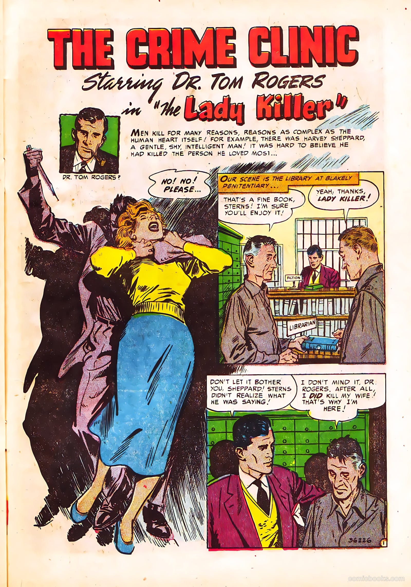 Crime Clinic #5 (1952) — page 27 of 36