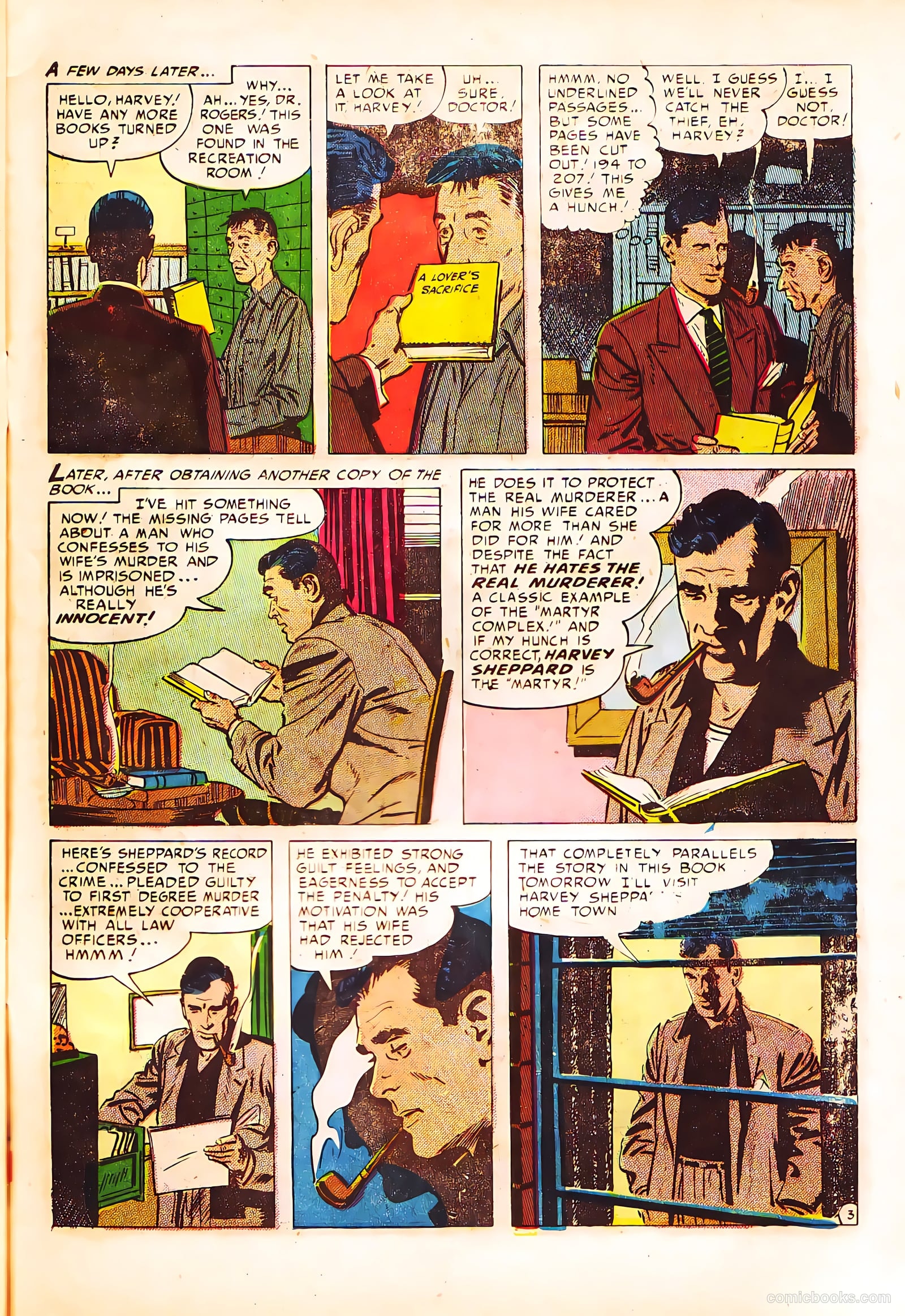 Crime Clinic #5 (1952) — page 29 of 36