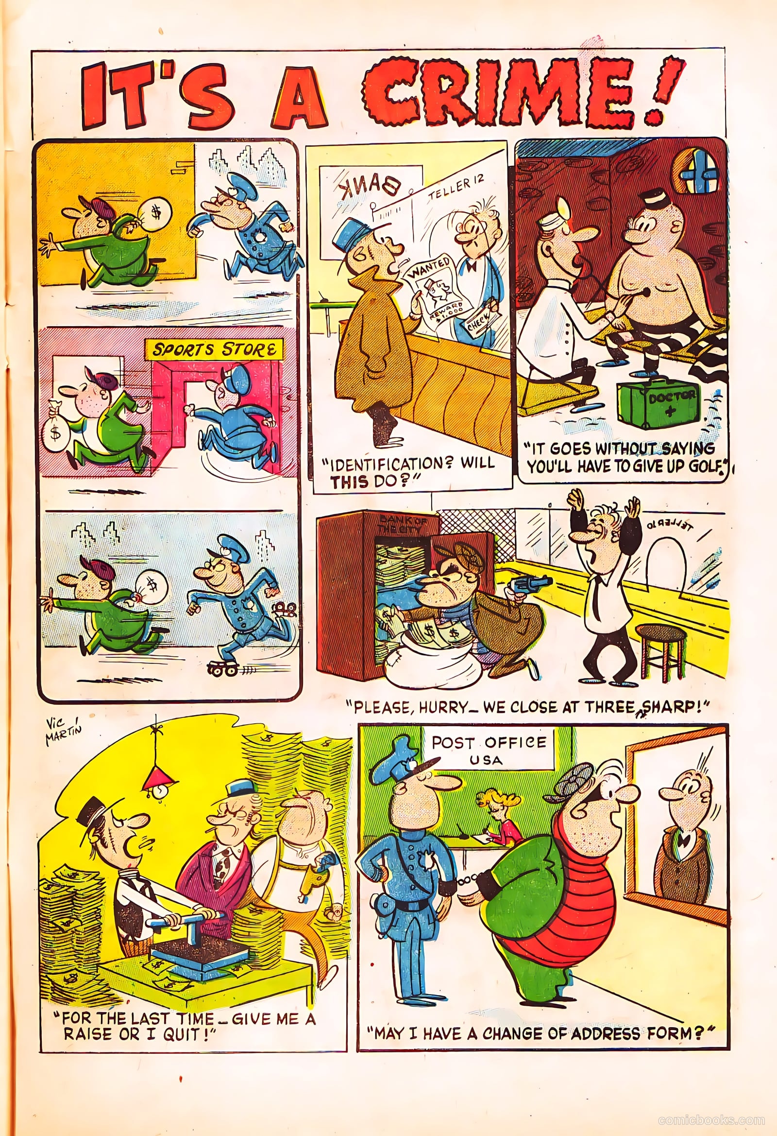 Crime Clinic #5 (1952) — page 33 of 36
