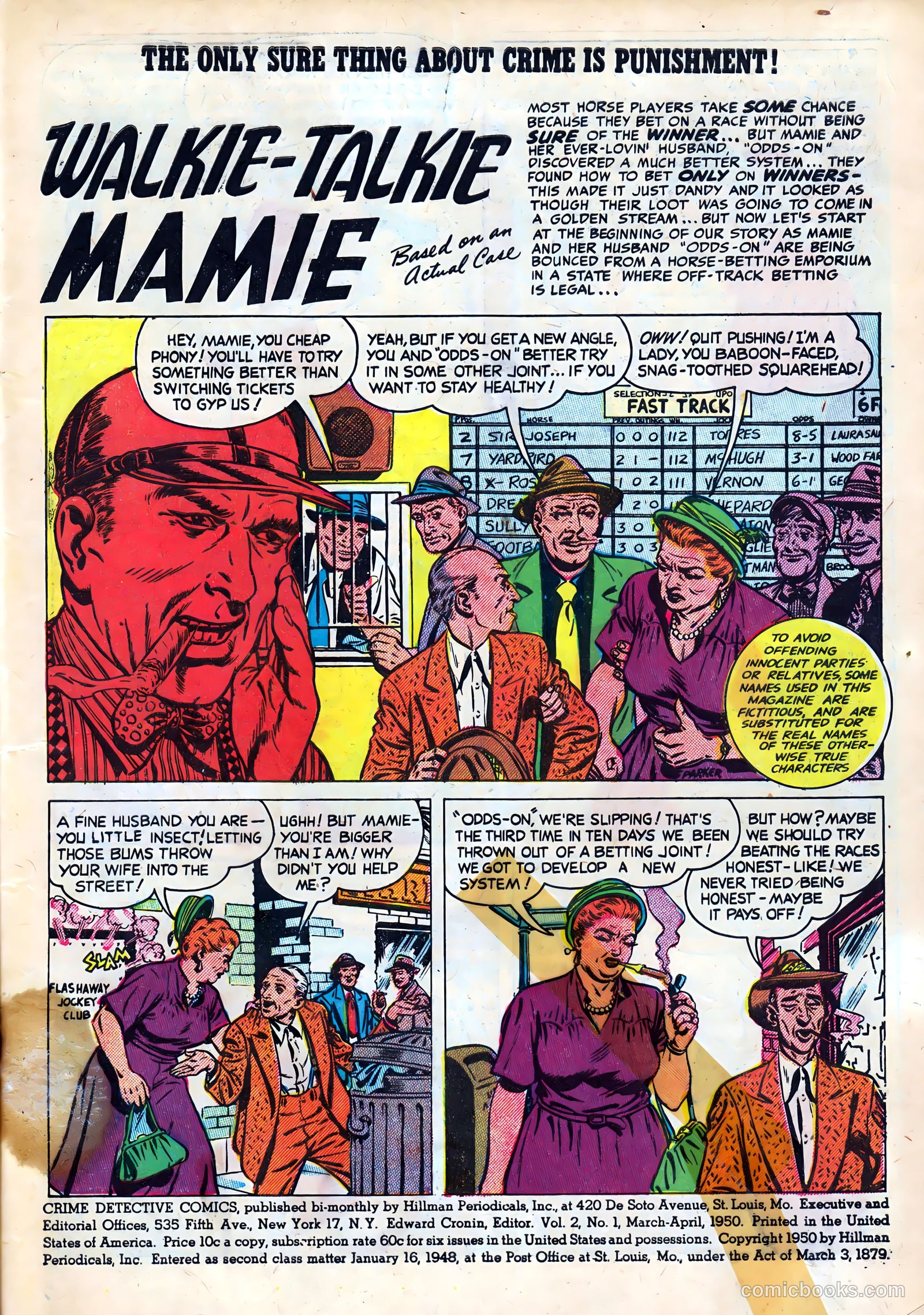 Crime Detective Comics #1 (1950) — page 3 of 52