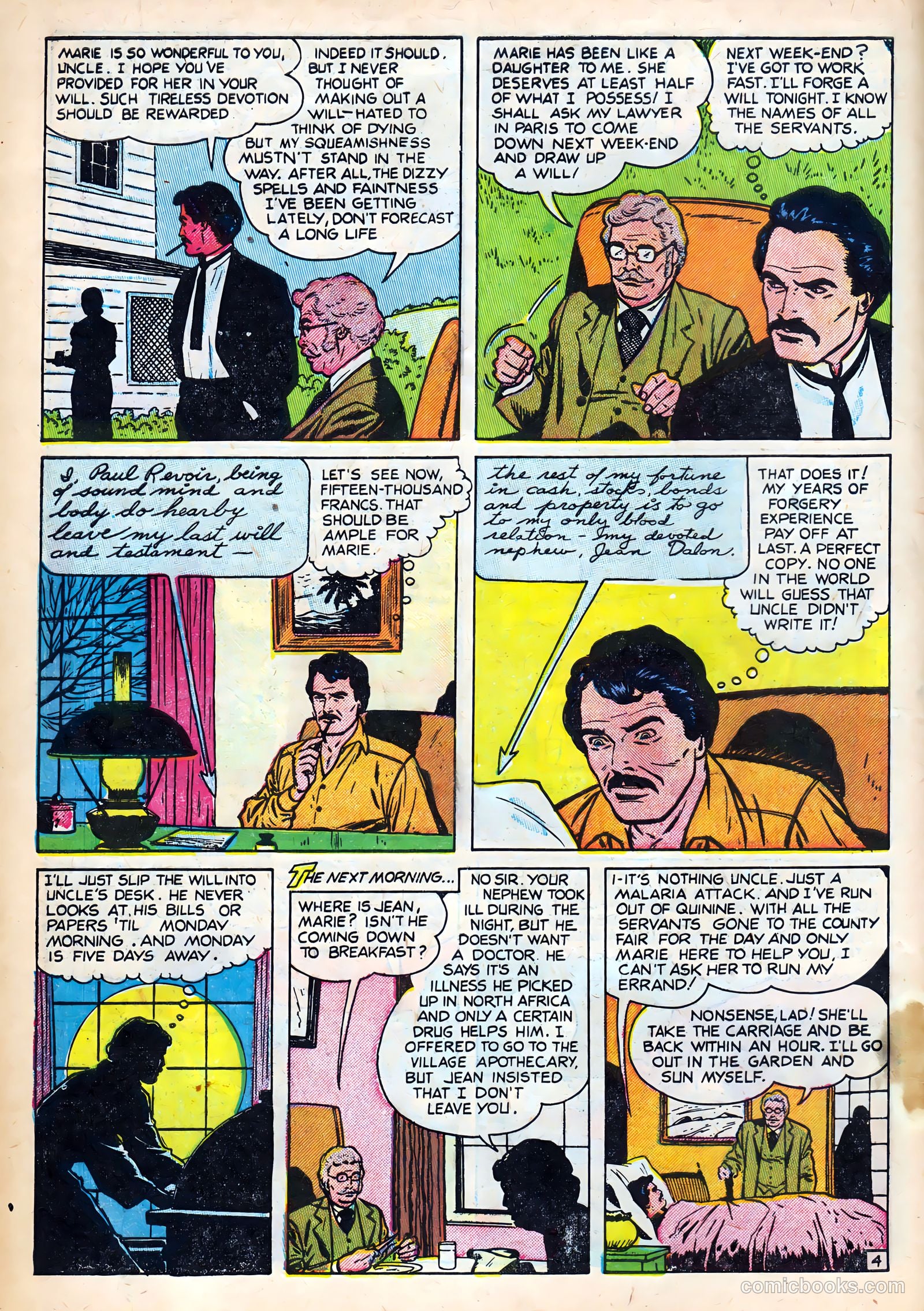 Crime Detective Comics #1 (1950) — page 14 of 52