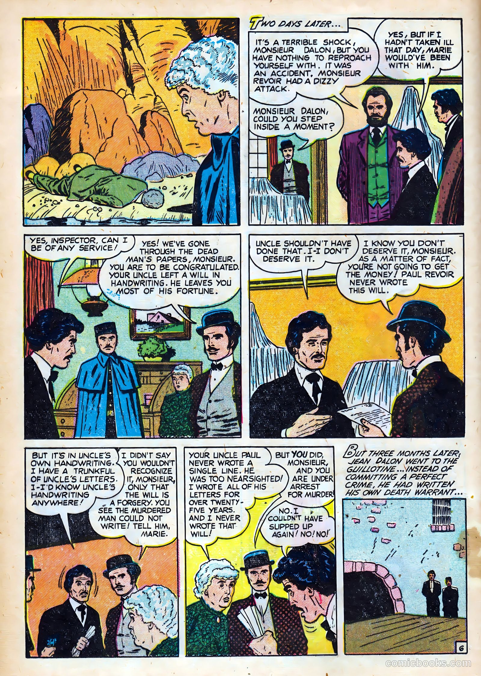 Crime Detective Comics #1 (1950) — page 16 of 52