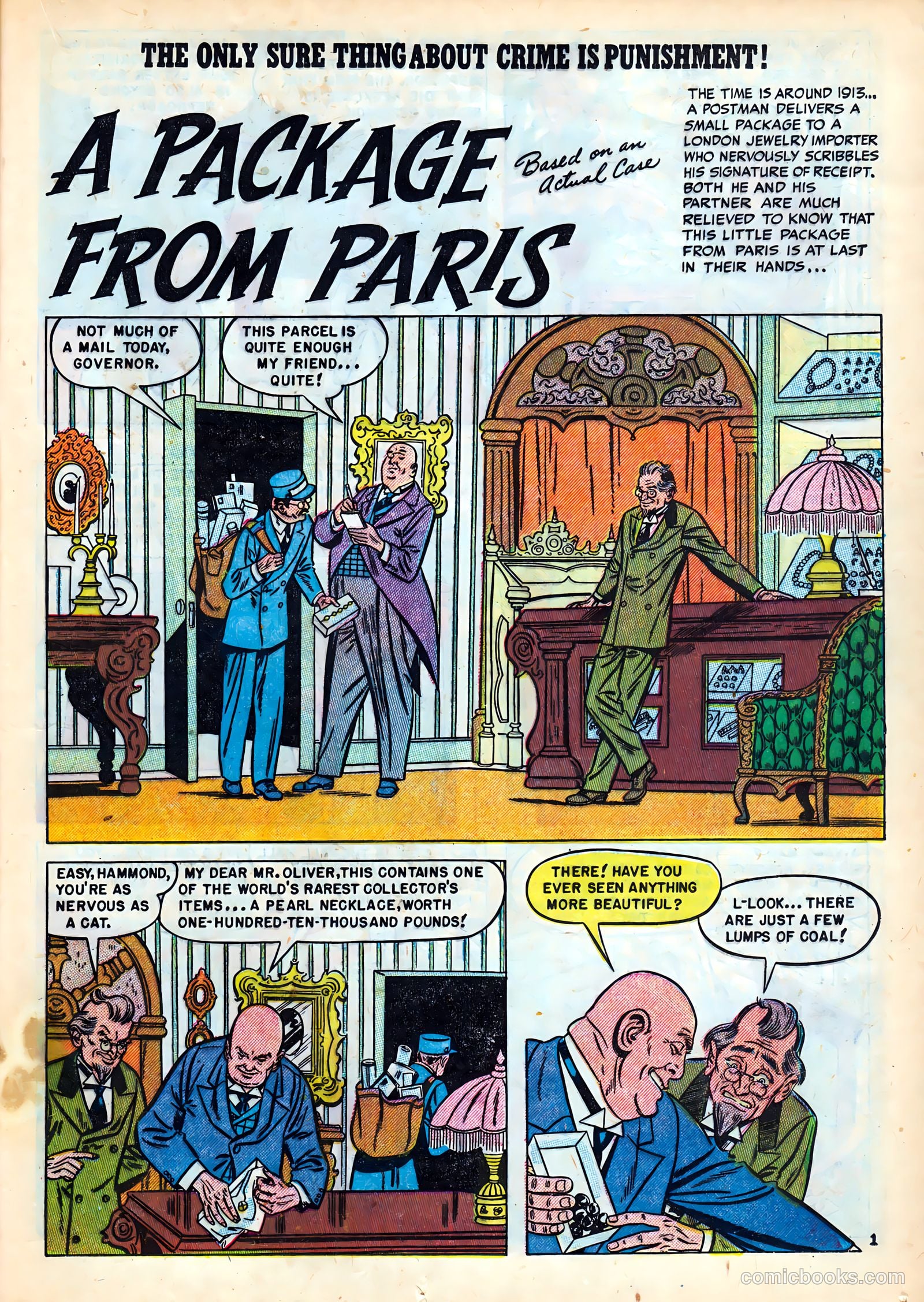 Crime Detective Comics #1 (1950) — page 17 of 52
