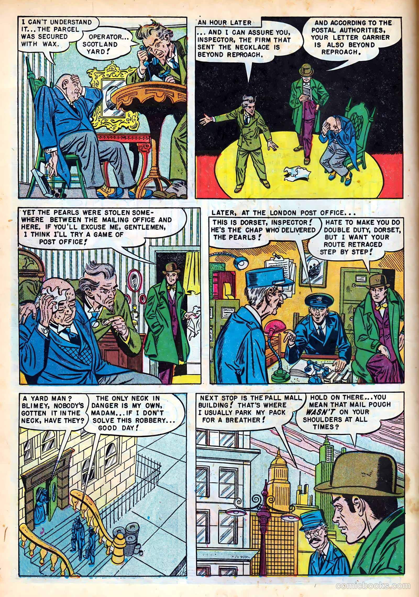 Crime Detective Comics #1 (1950) — page 18 of 52