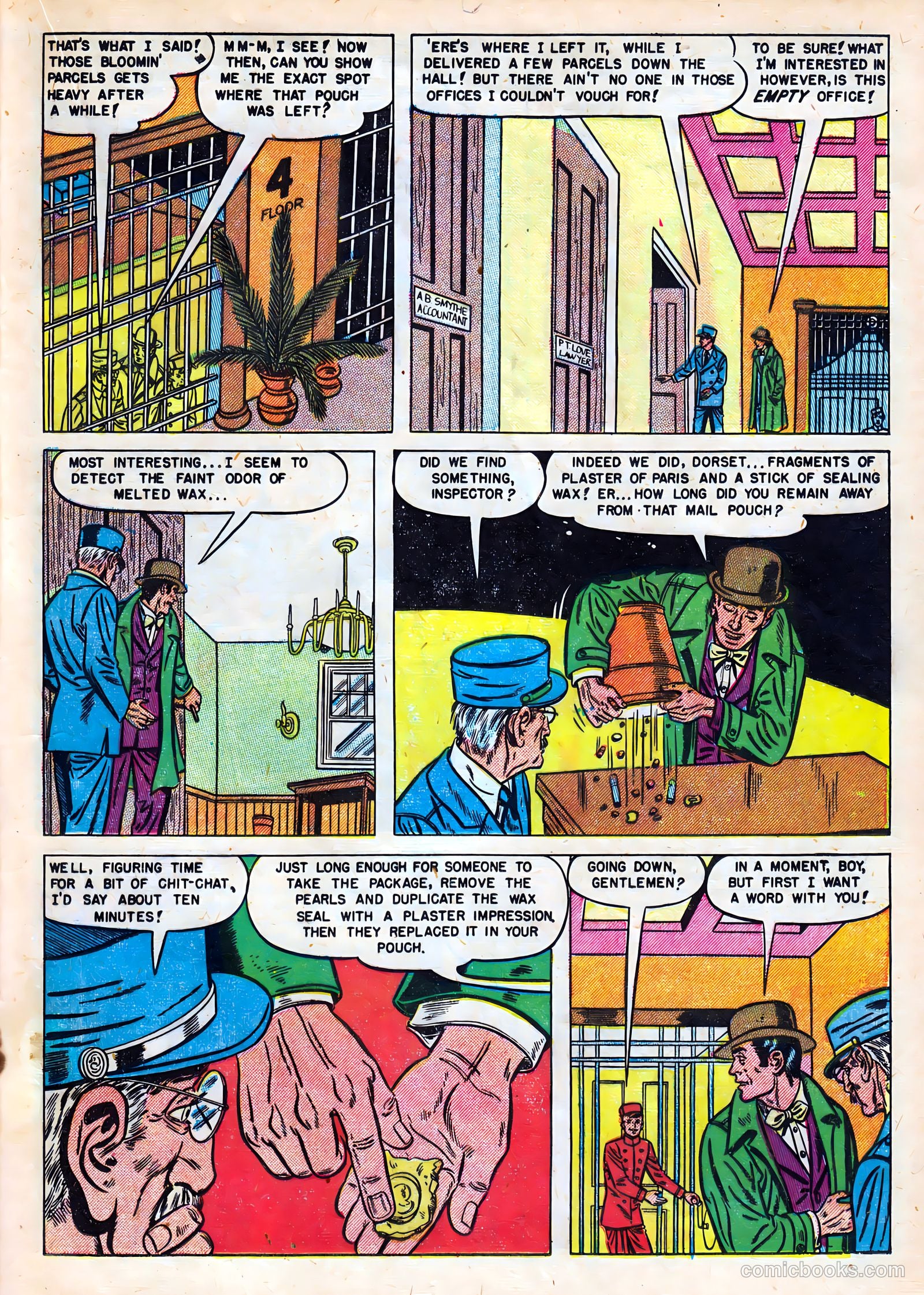 Crime Detective Comics #1 (1950) — page 19 of 52