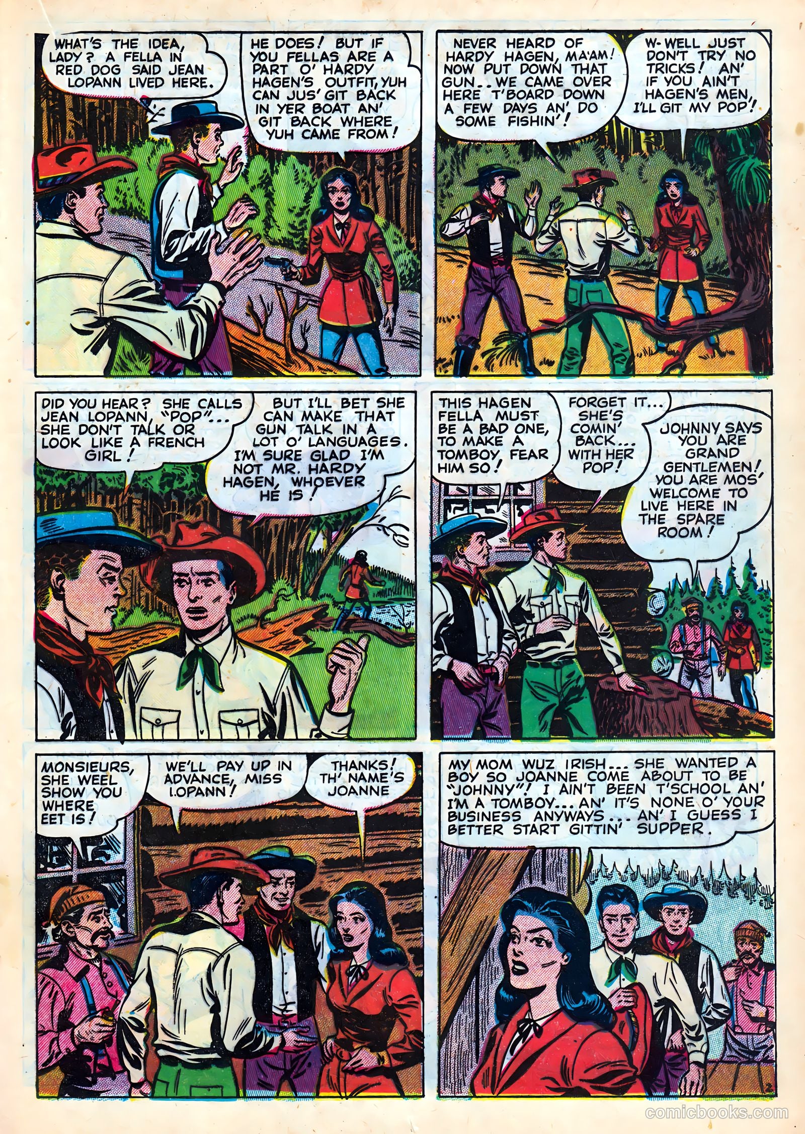 Crime Detective Comics #1 (1950) — page 23 of 52