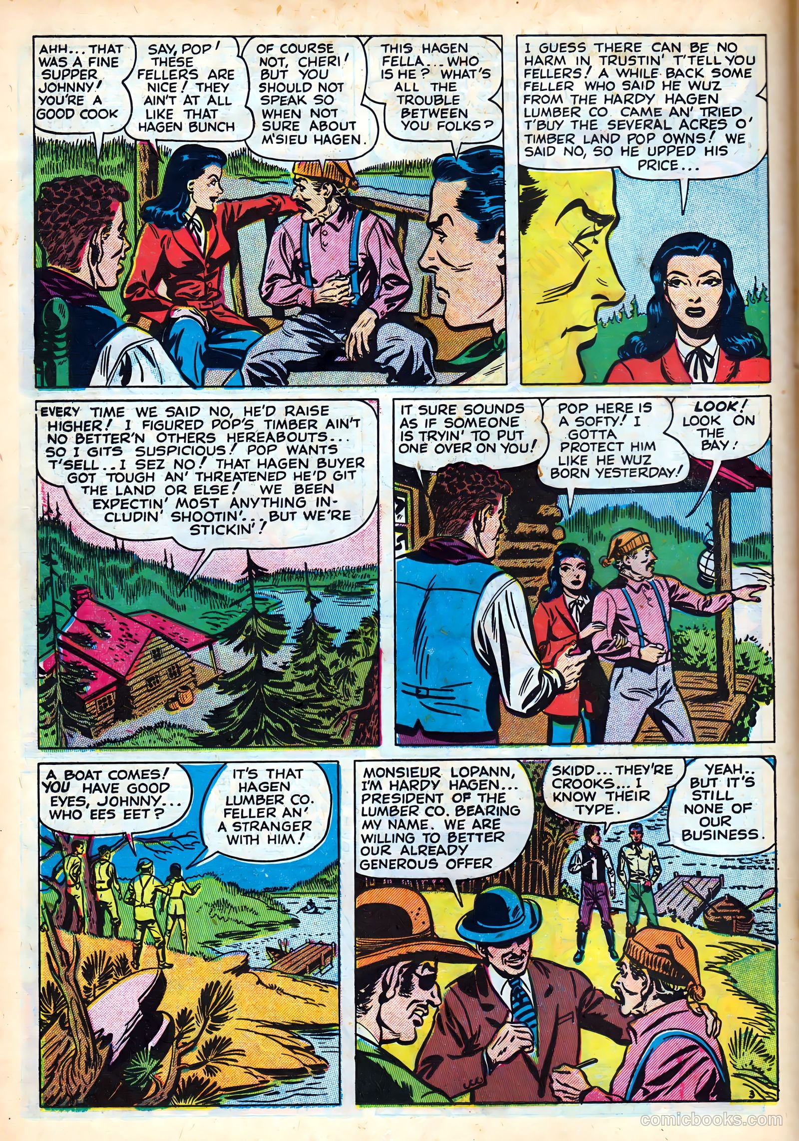 Crime Detective Comics #1 (1950) — page 24 of 52