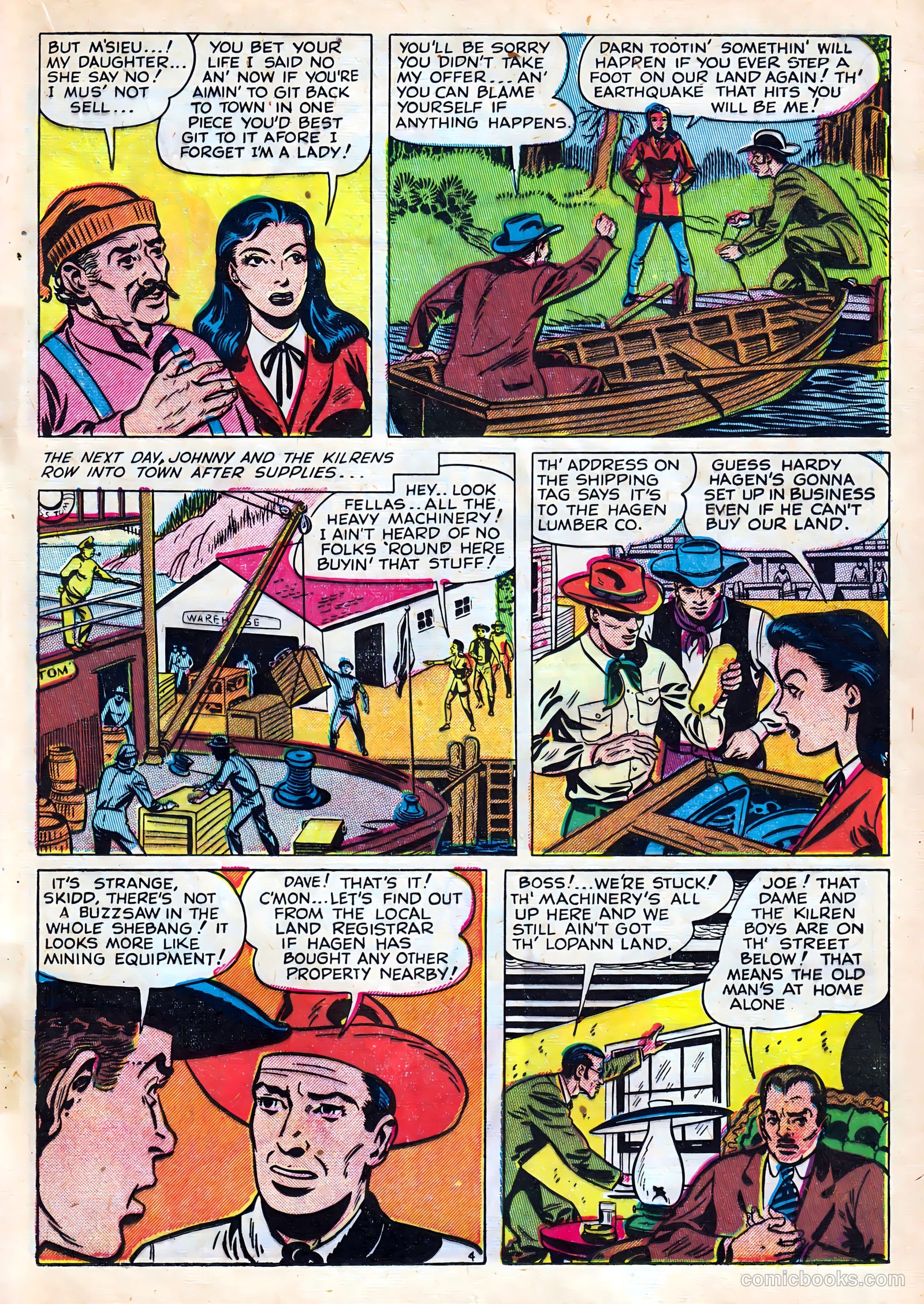 Crime Detective Comics #1 (1950) — page 25 of 52
