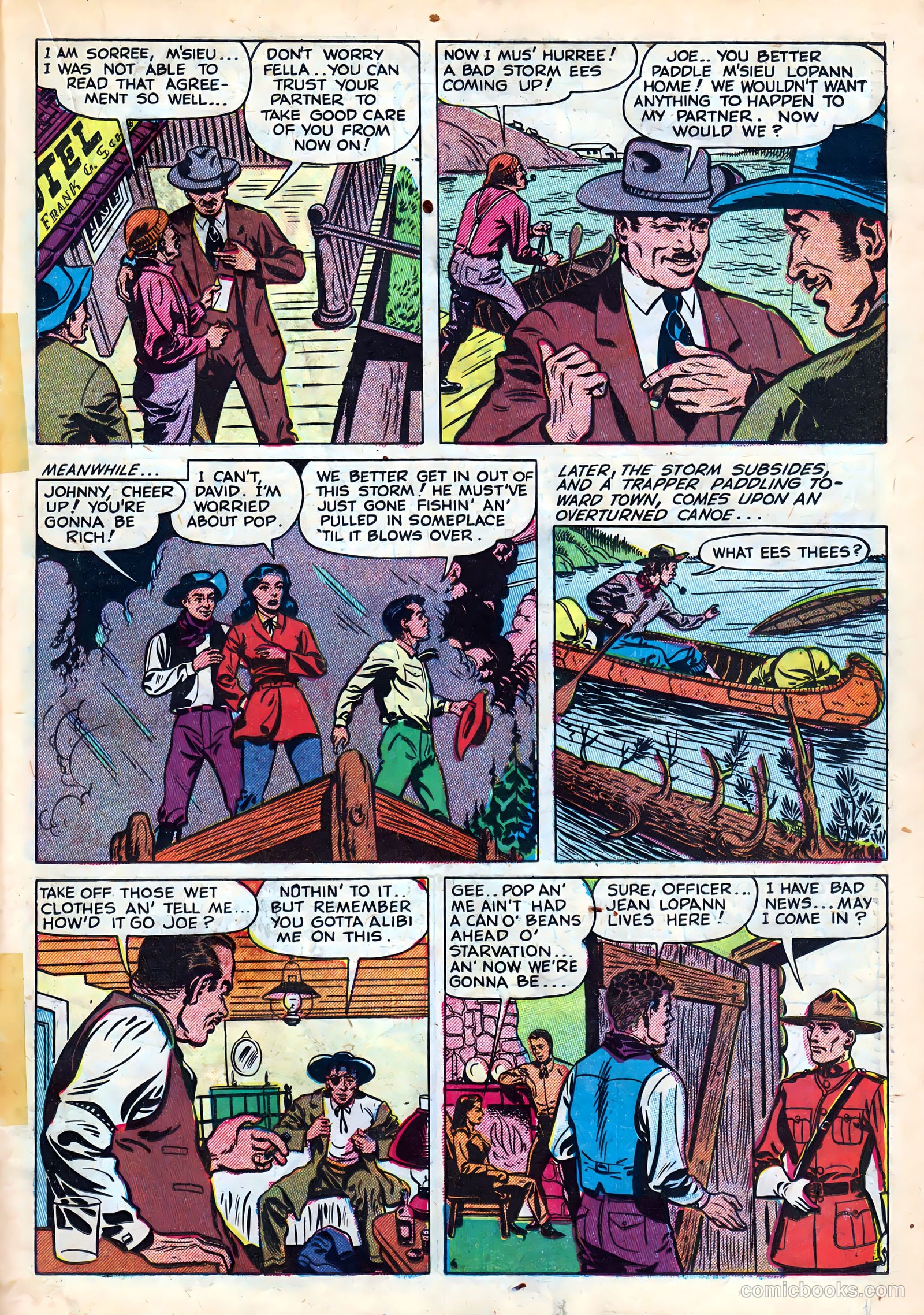 Crime Detective Comics #1 (1950) — page 27 of 52