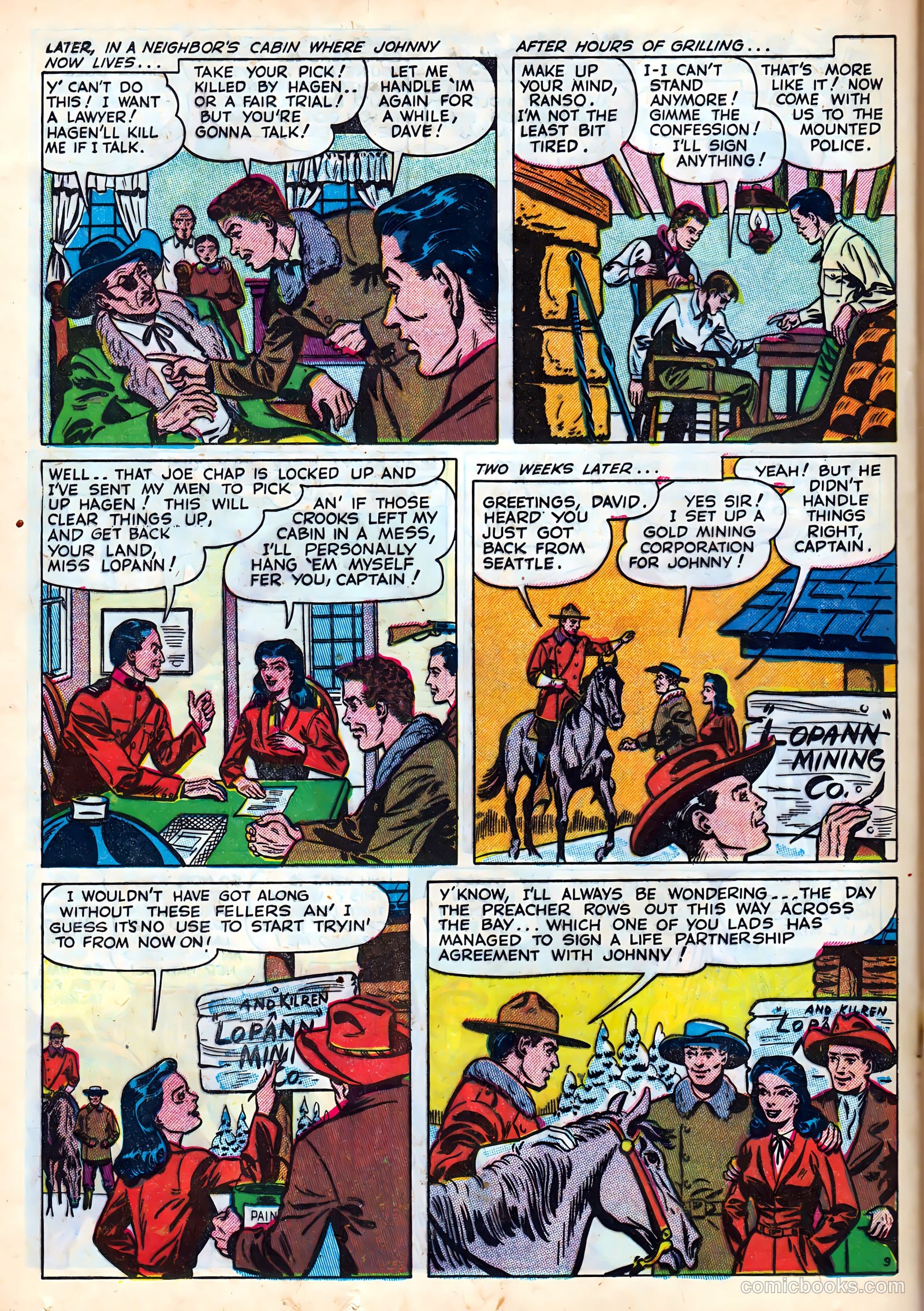 Crime Detective Comics #1 (1950) — page 30 of 52