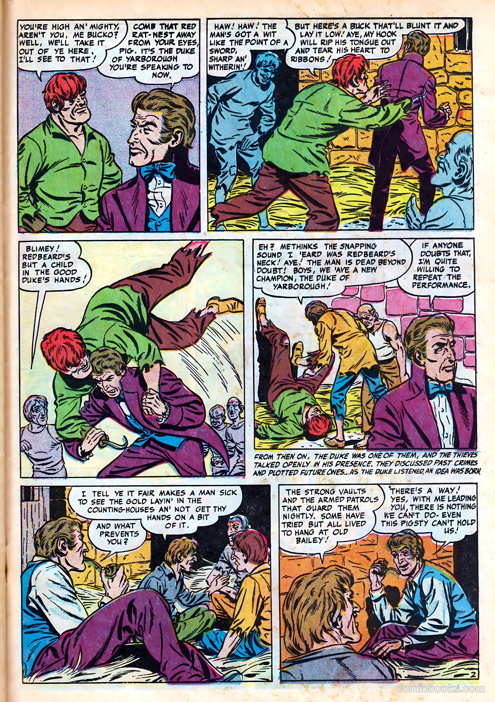Crime Detective Comics #1 (1950) — page 35 of 52