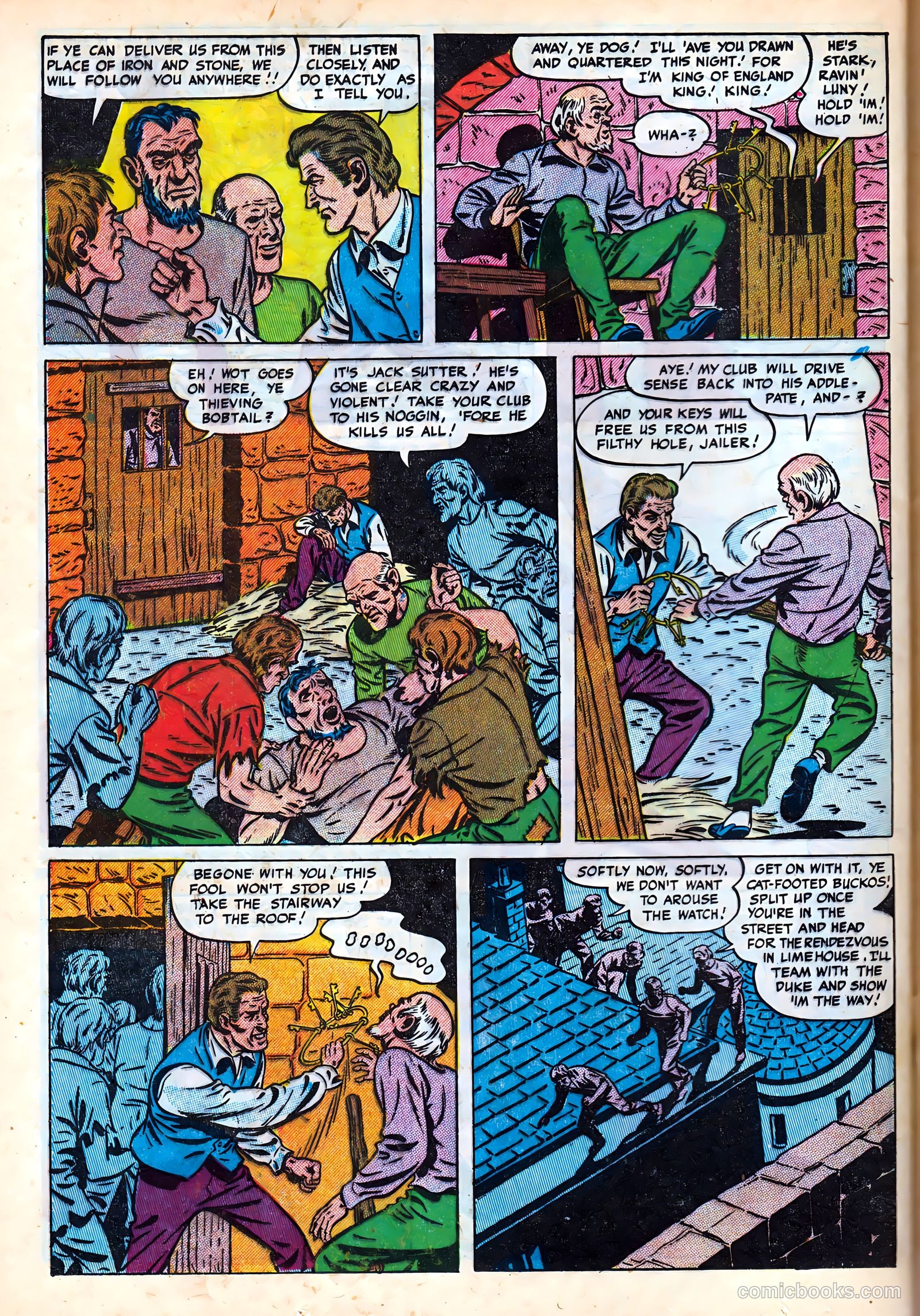 Crime Detective Comics #1 (1950) — page 36 of 52