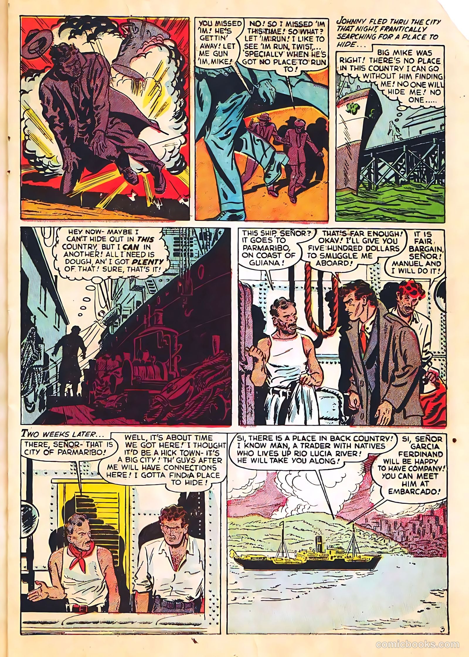 Crime Detective Comics #10 (1949) — page 16 of 49