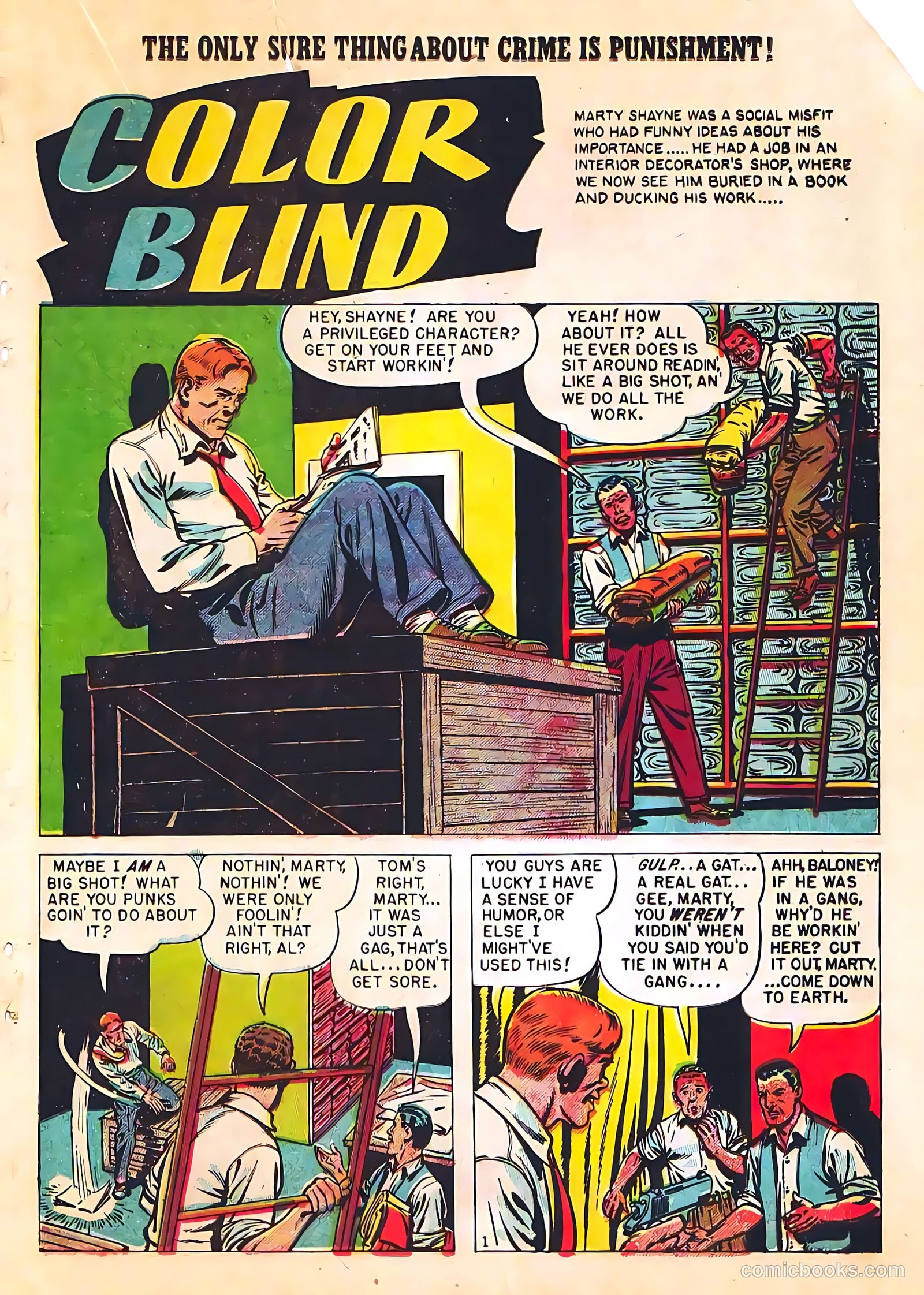Crime Detective Comics #10 (1949) — page 22 of 49