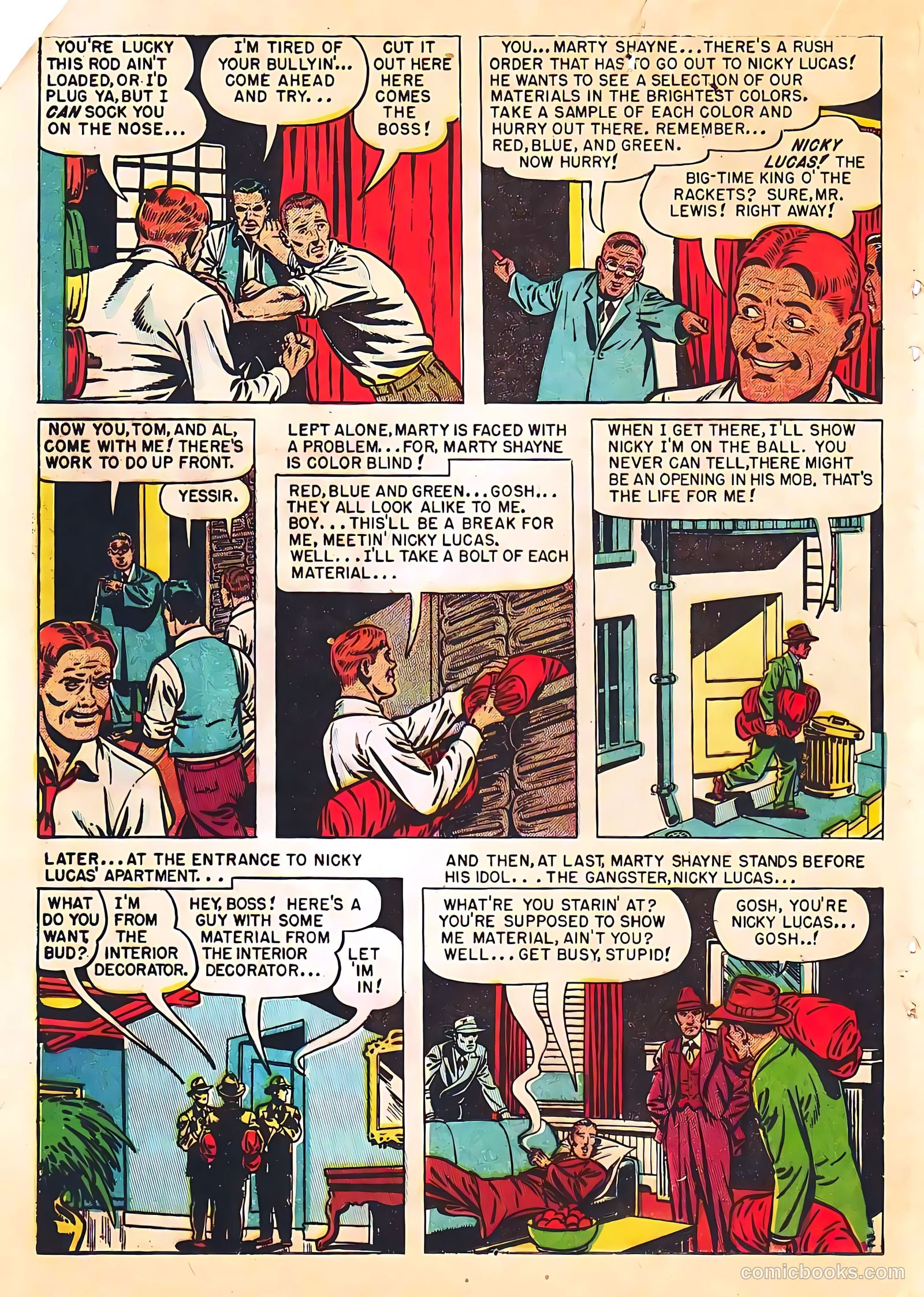 Crime Detective Comics #10 (1949) — page 23 of 49