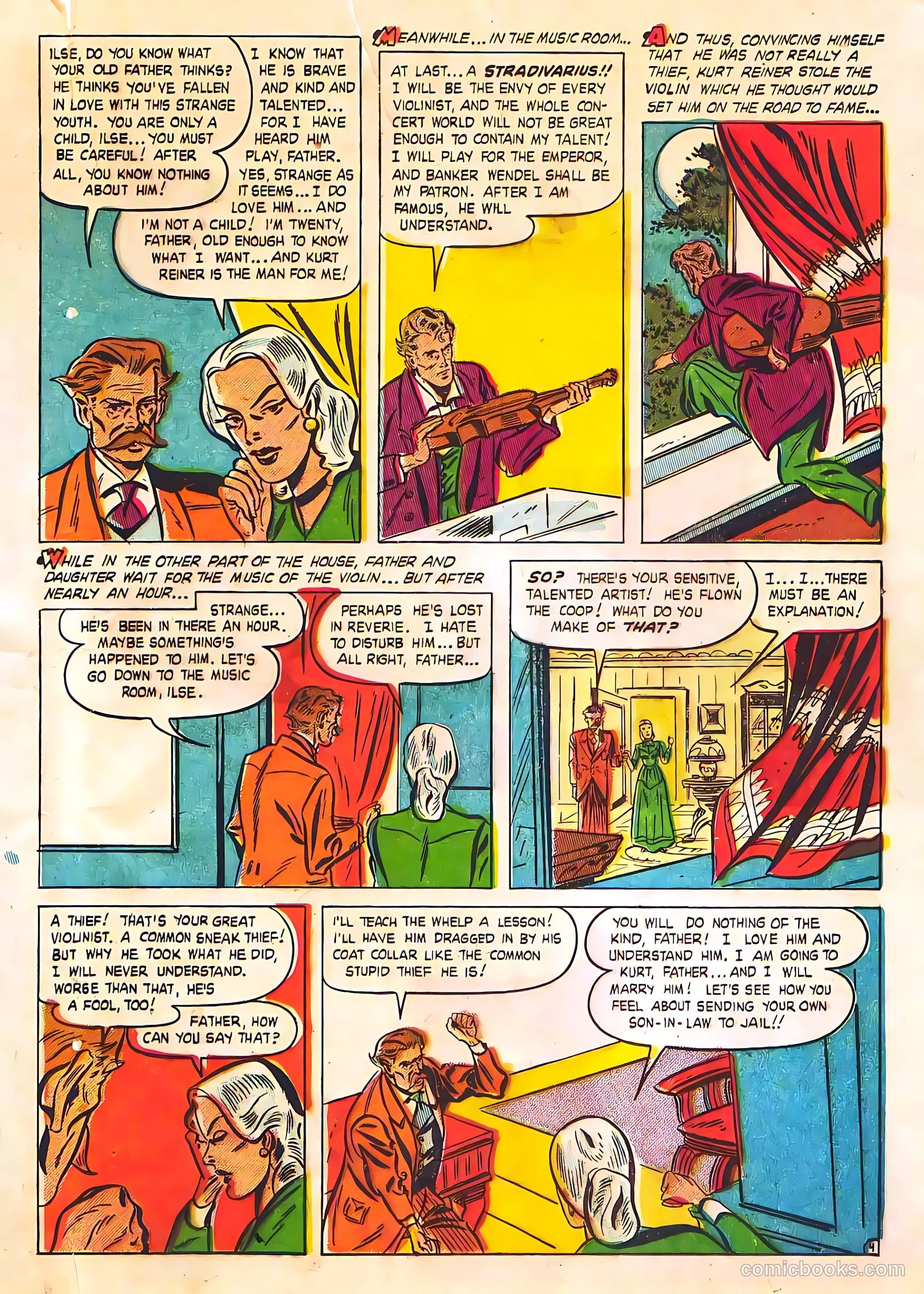 Crime Detective Comics #10 (1949) — page 36 of 49