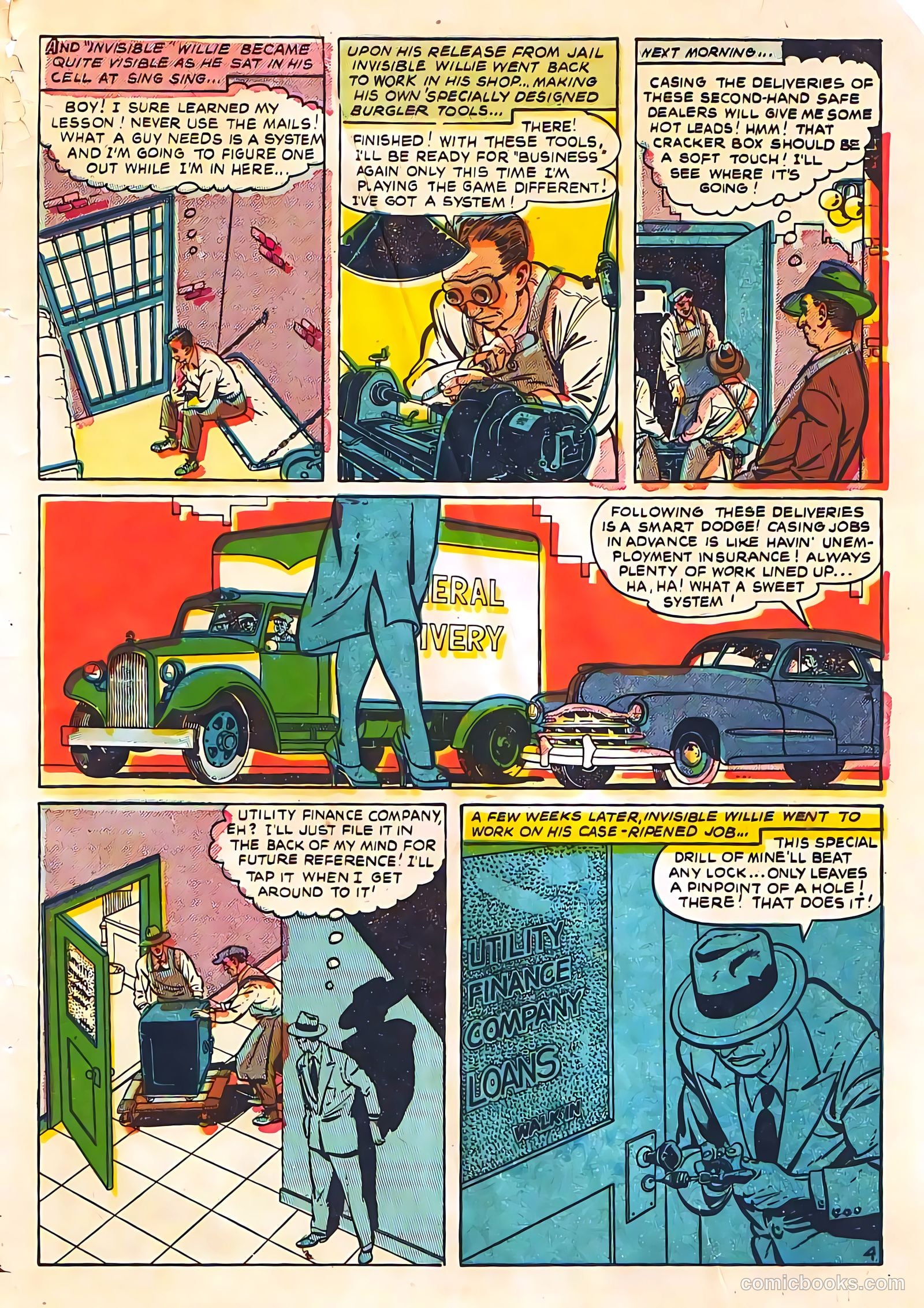 Crime Detective Comics #10 (1949) — page 44 of 49