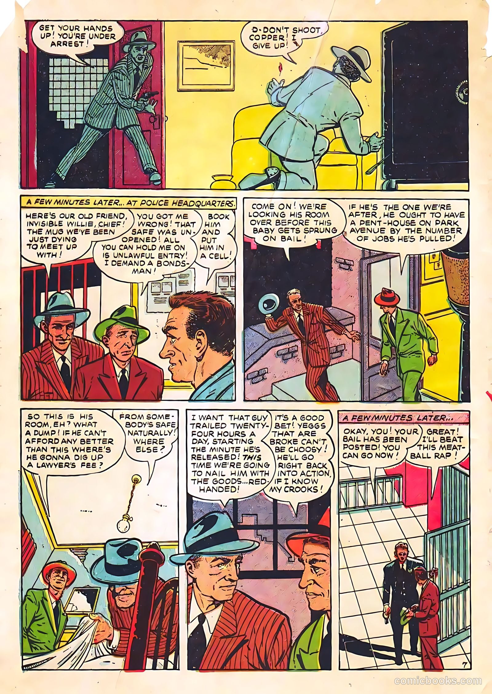 Crime Detective Comics #10 (1949) — page 47 of 49