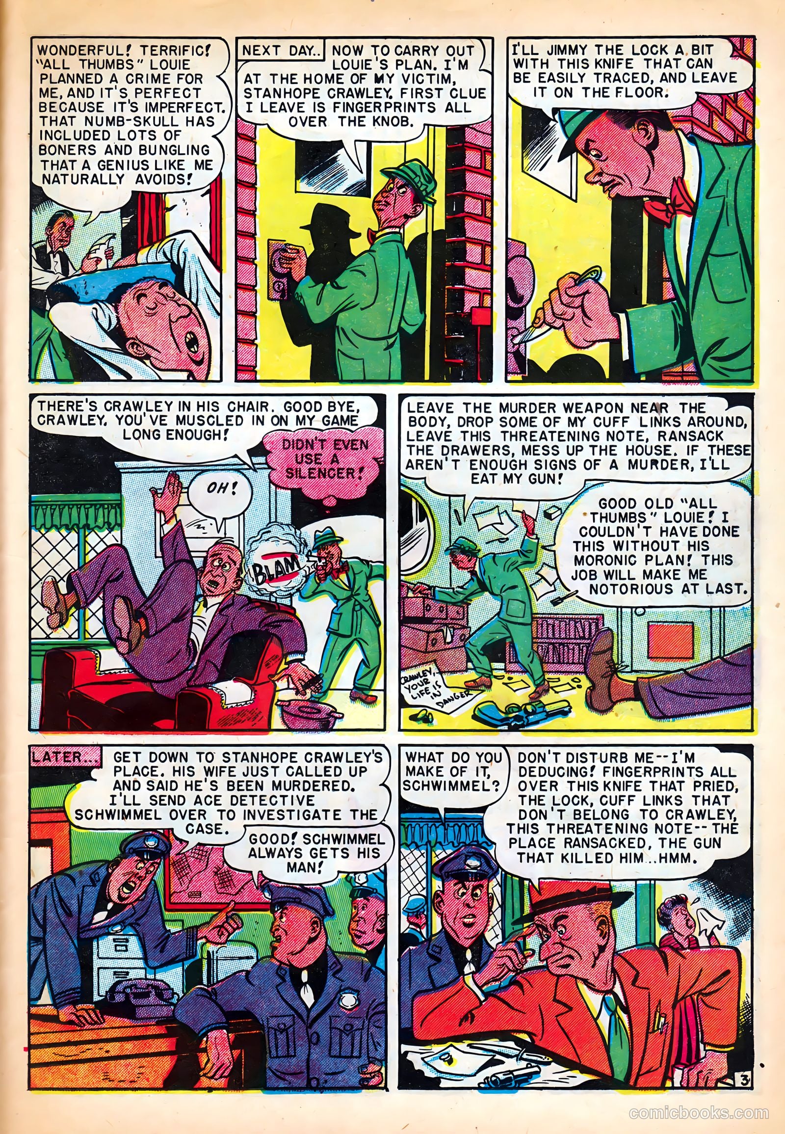Crime Detective Comics #11 (1949) — page 33 of 53