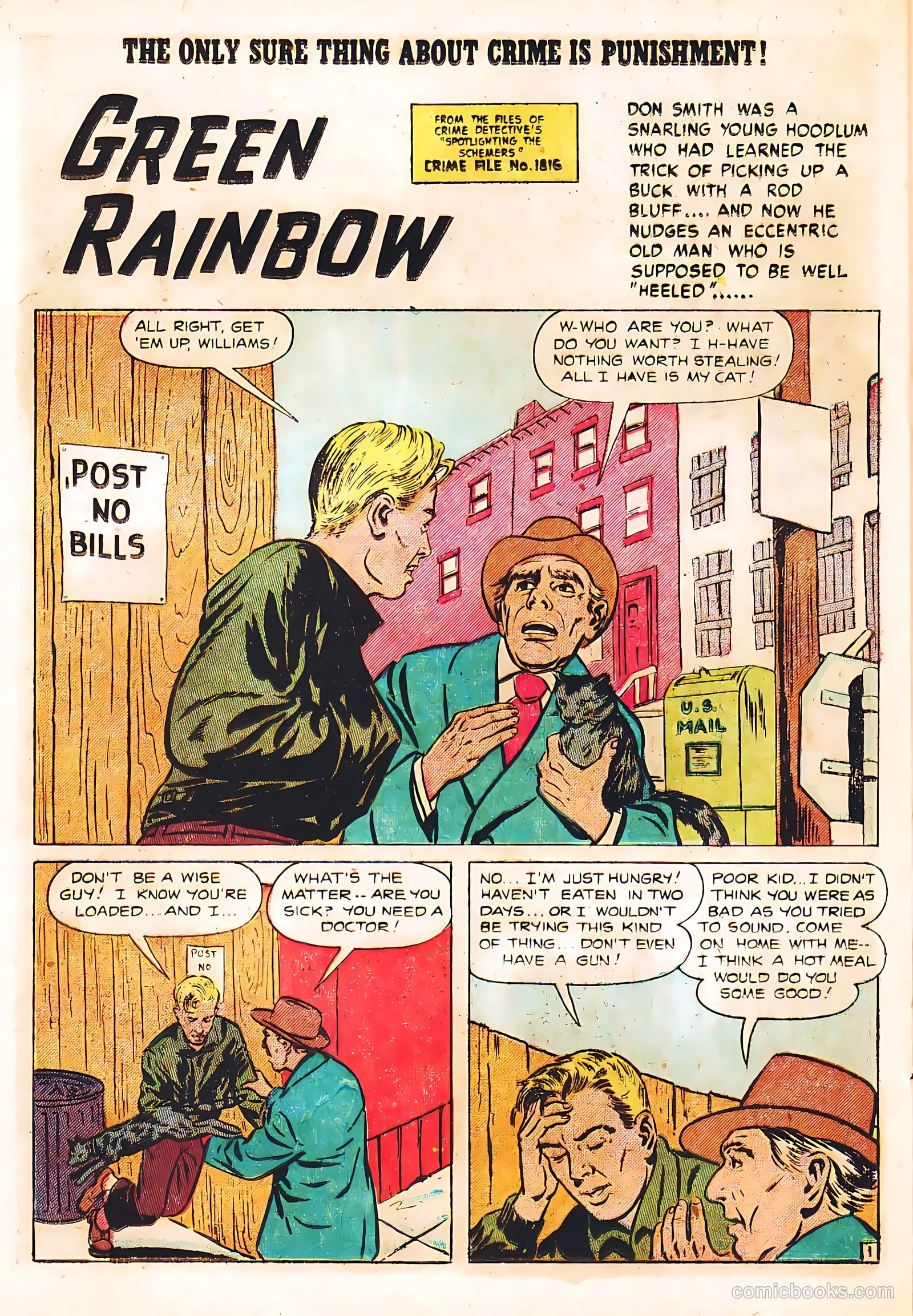 Crime Detective Comics #12 (1950) — page 20 of 36