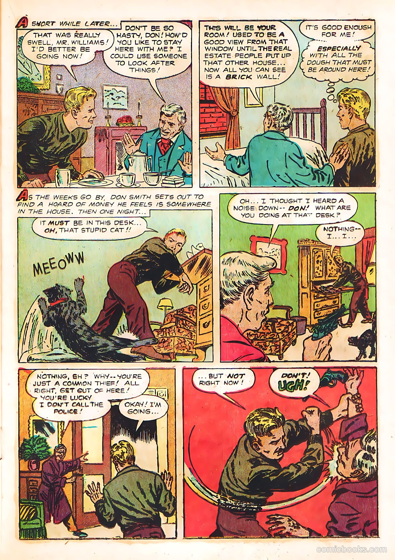 Crime Detective Comics #12 (1950) — page 21 of 36