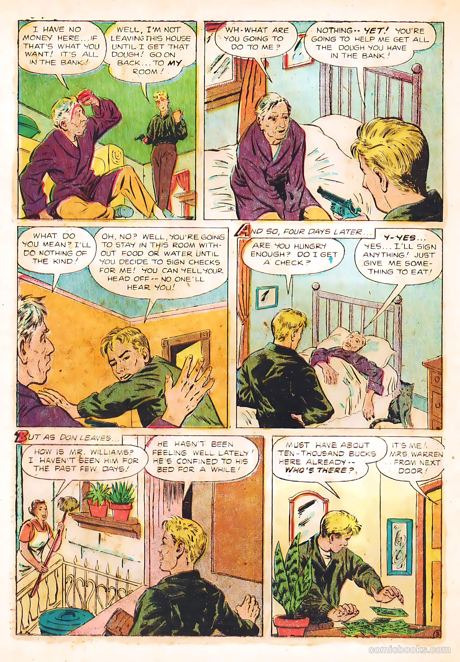 Crime Detective Comics #12 (1950) — page 22 of 36
