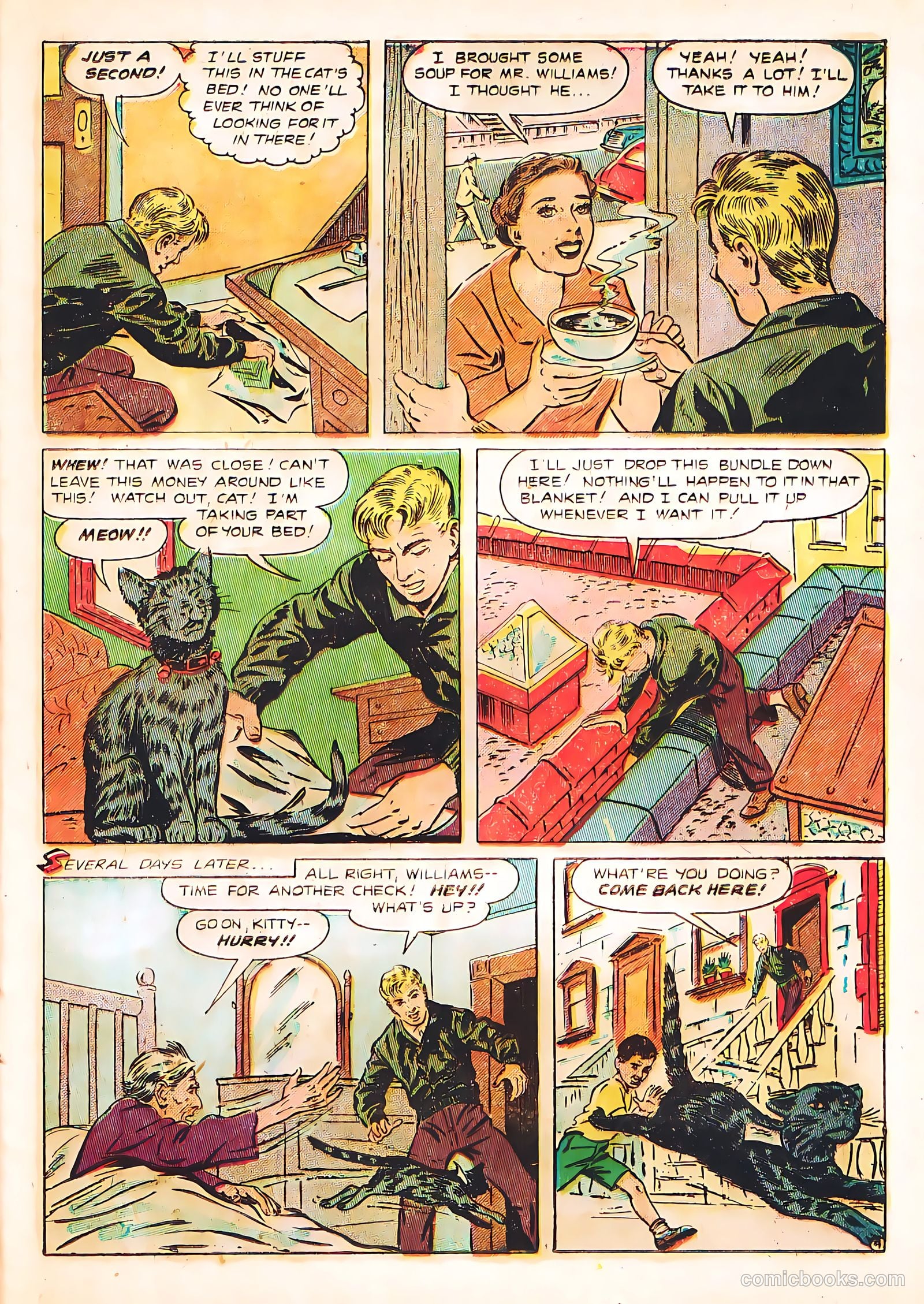 Crime Detective Comics #12 (1950) — page 23 of 36