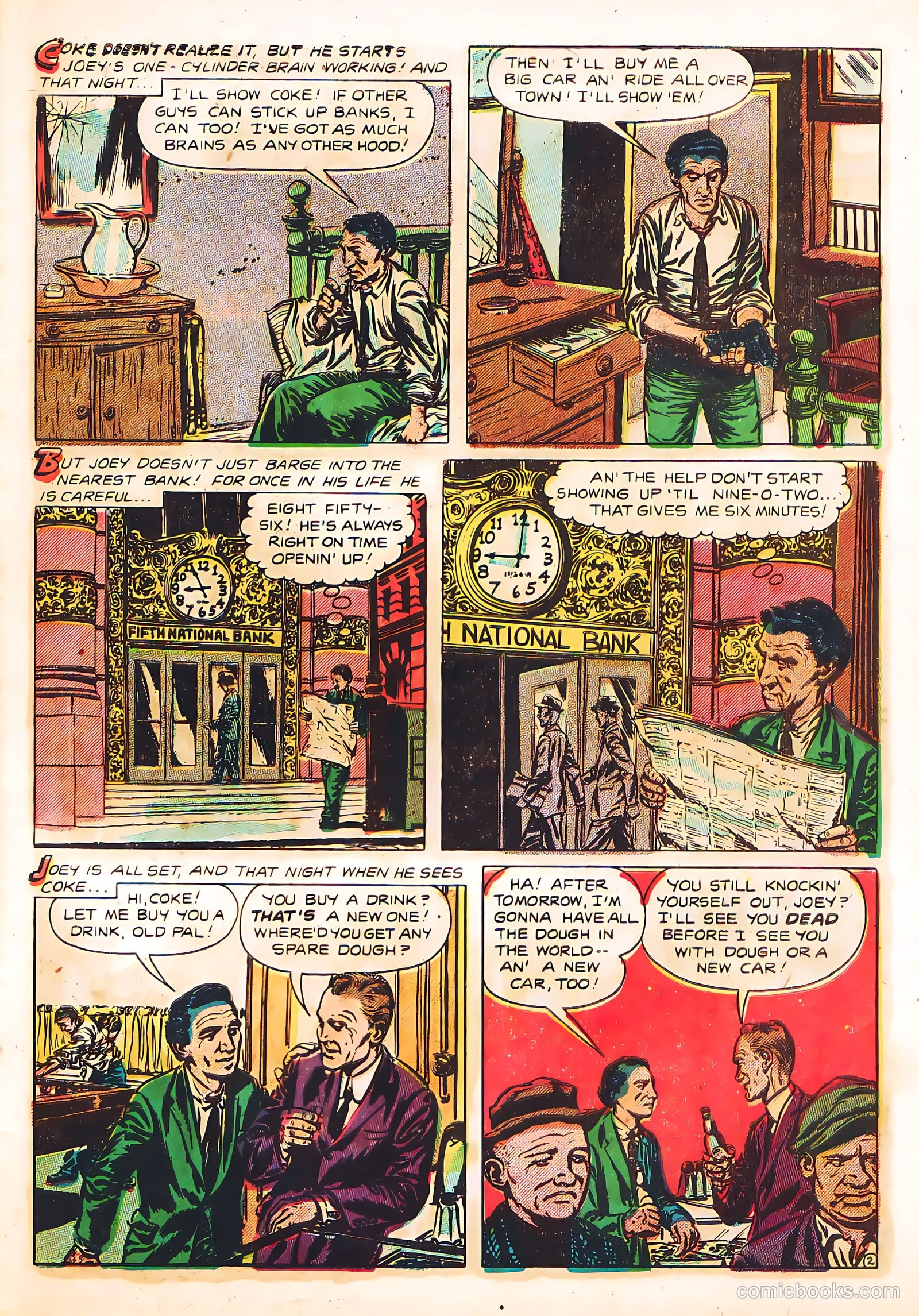 Crime Detective Comics #12 (1950) — page 29 of 36