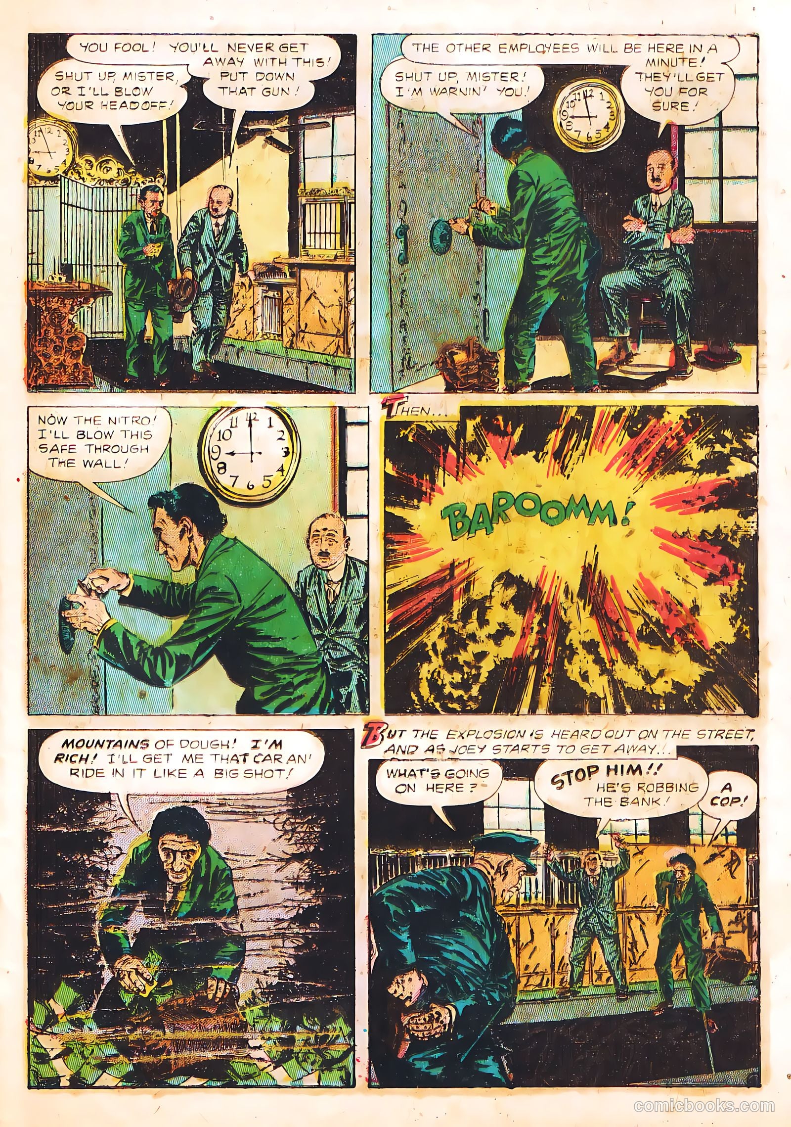 Crime Detective Comics #12 (1950) — page 31 of 36