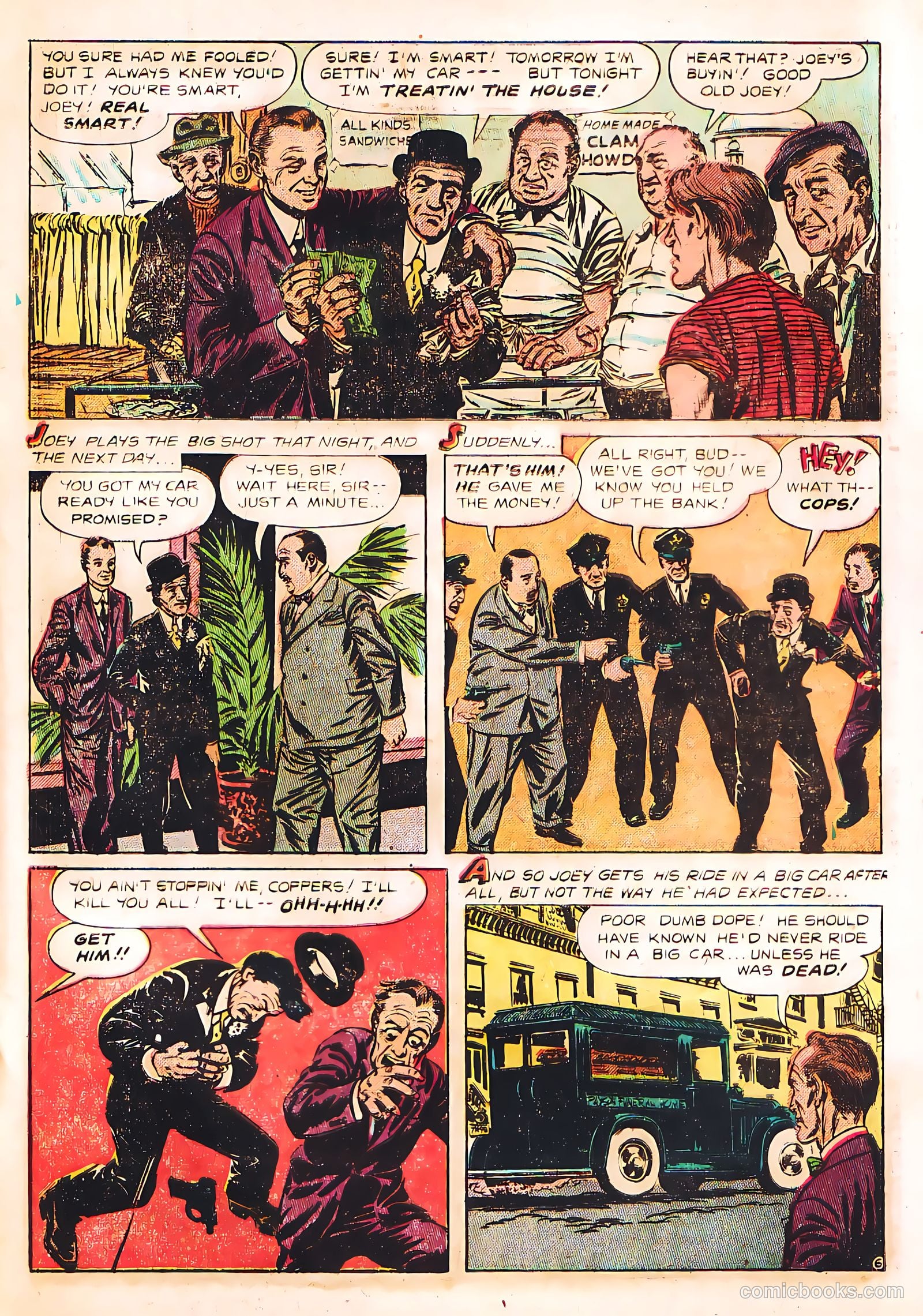 Crime Detective Comics #12 (1950) — page 33 of 36