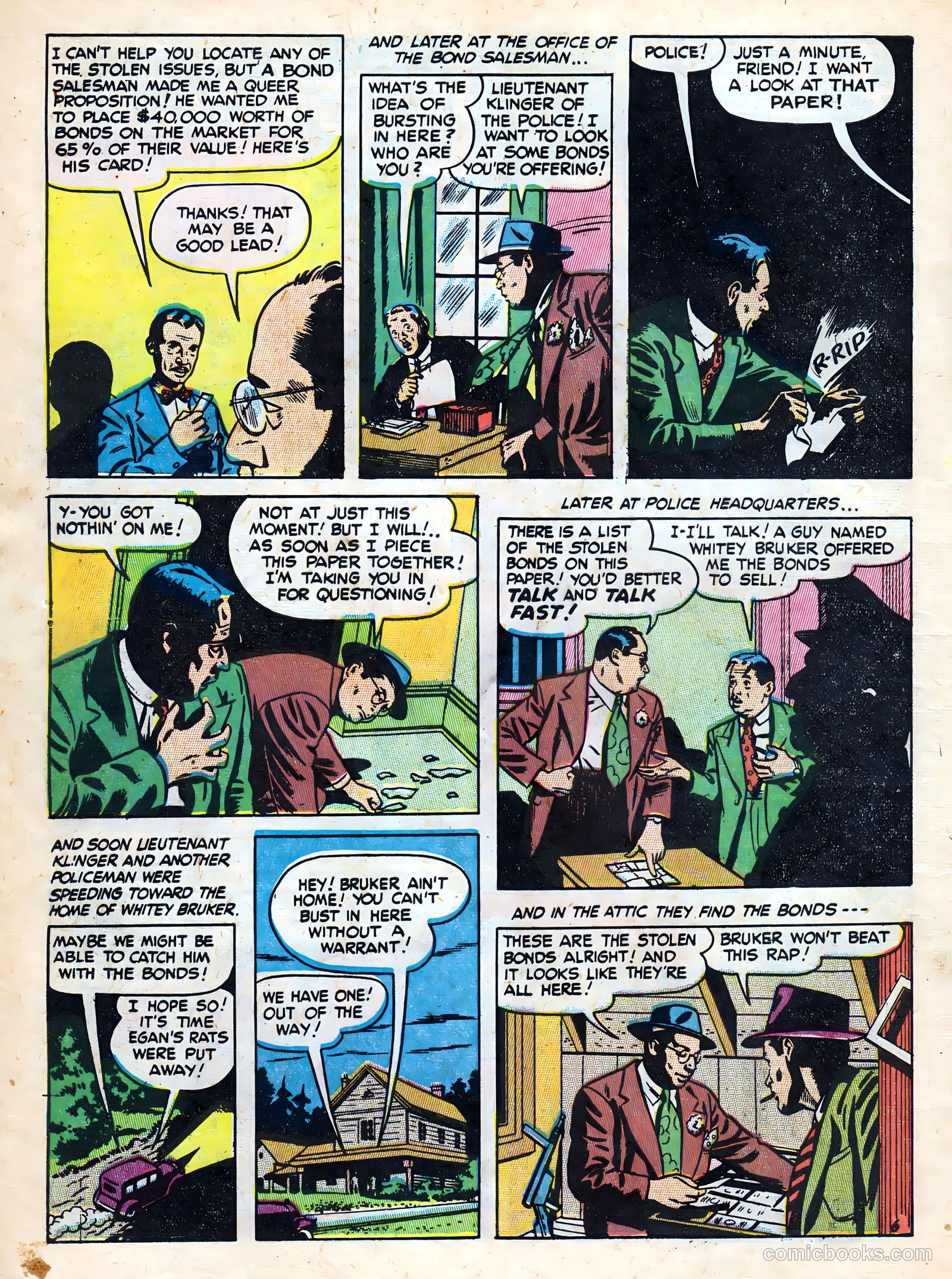 Crime Detective Comics #3 (1952) — page 8 of 53