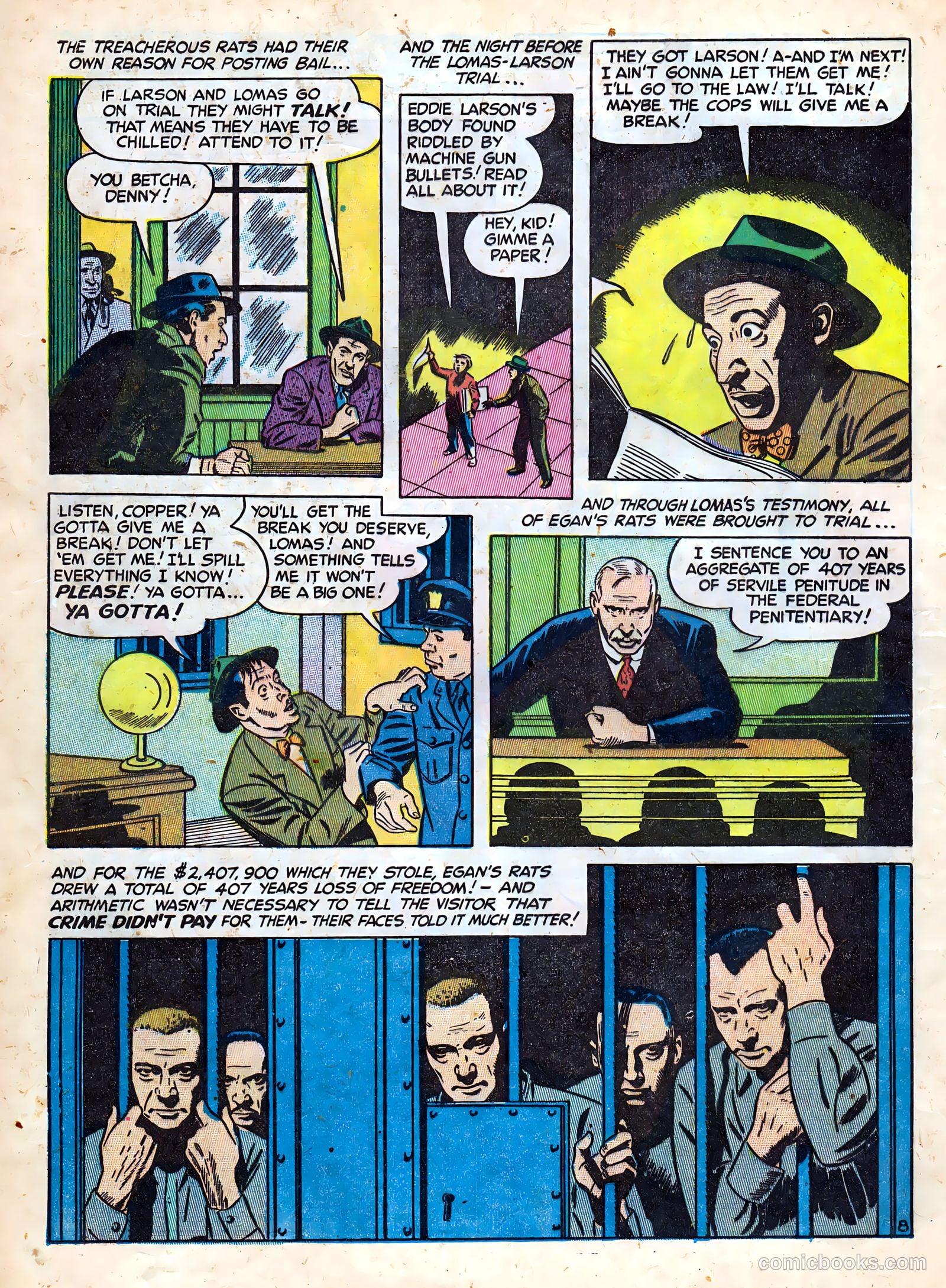 Crime Detective Comics #3 (1952) — page 10 of 53