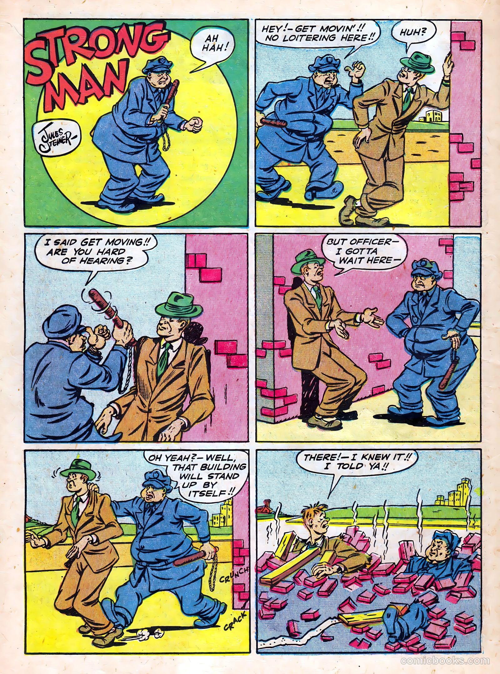 Crime Detective Comics #3 (1952) — page 32 of 53