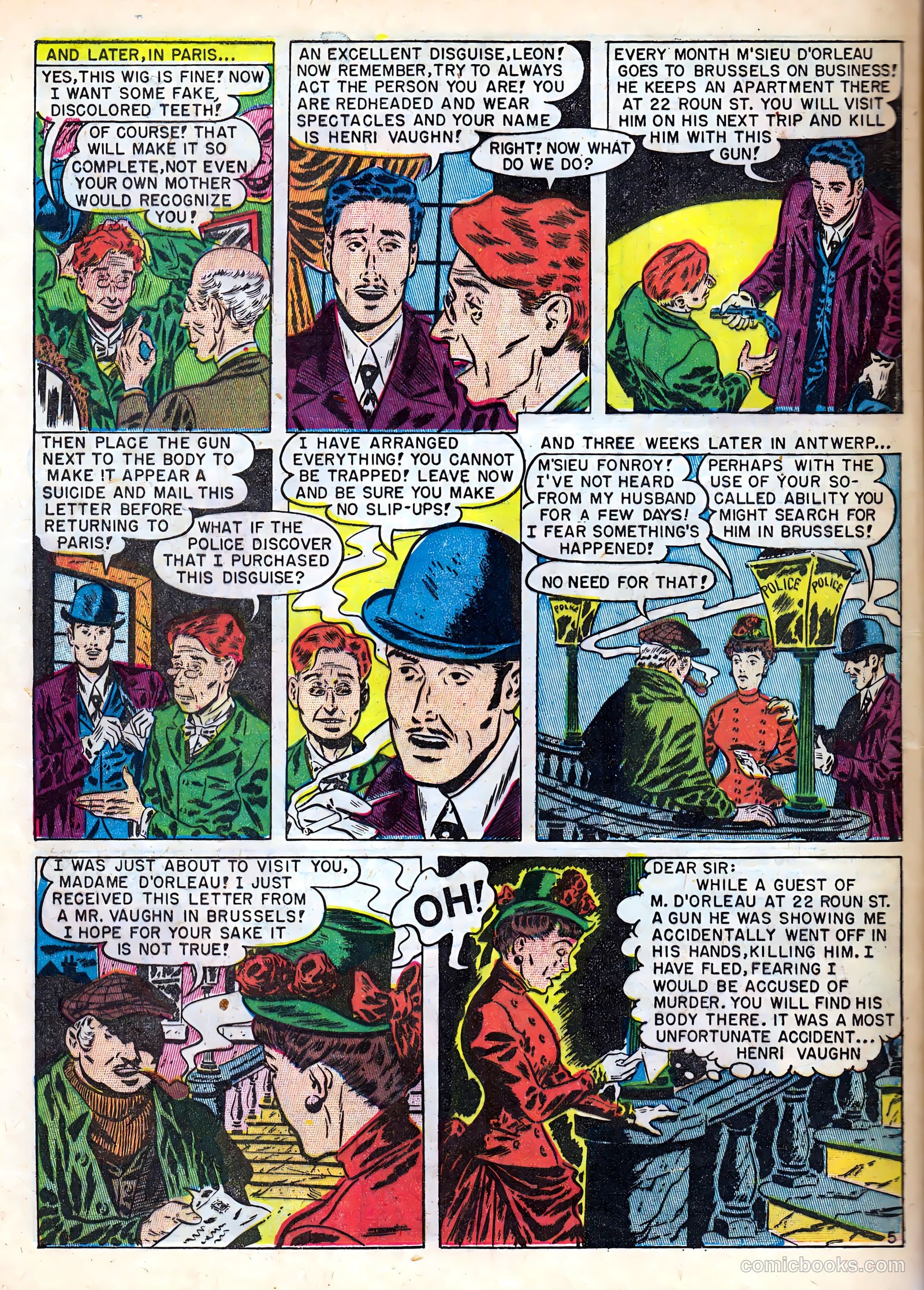 Crime Detective Comics #3 (1952) — page 46 of 53