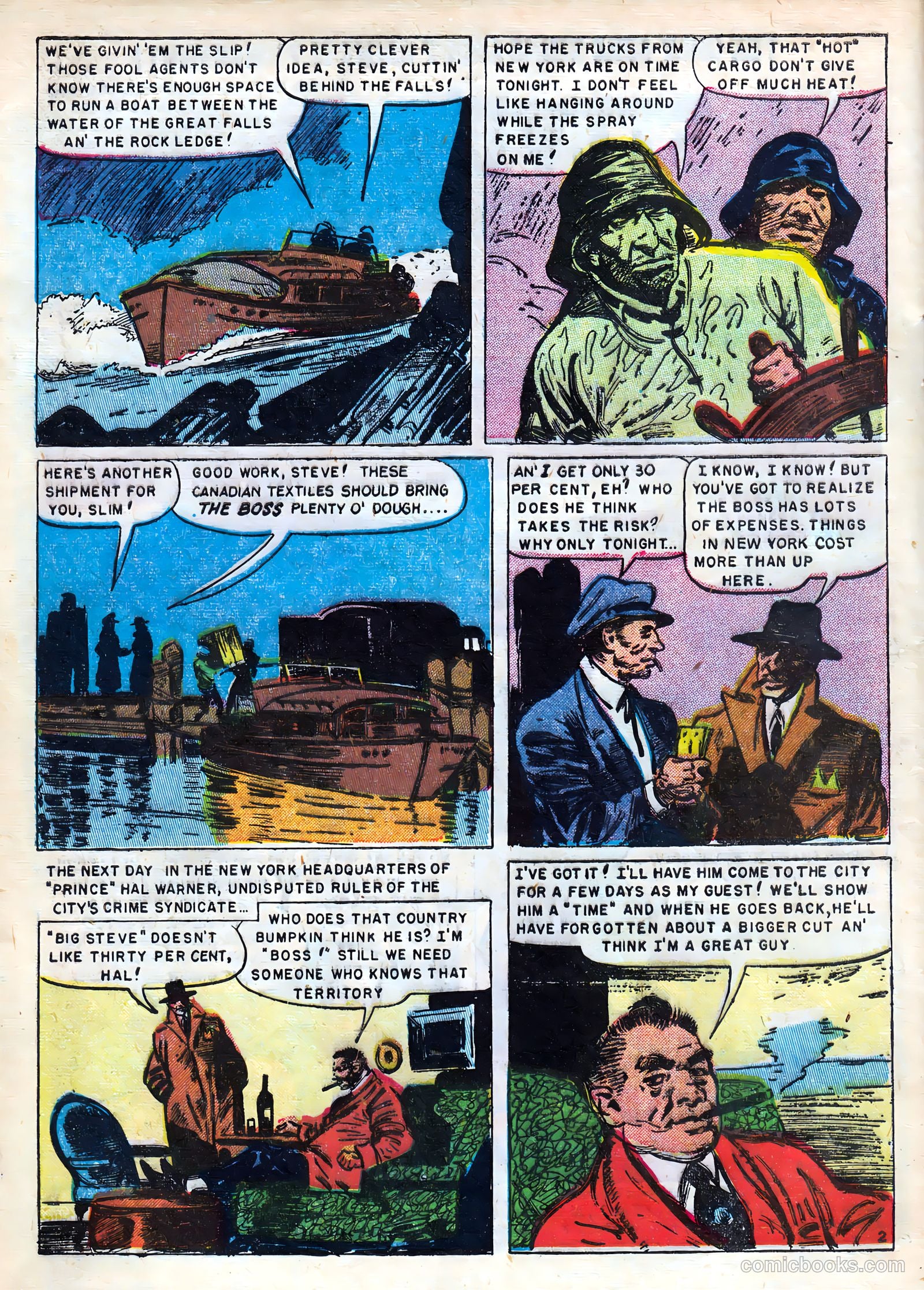 Crime Detective Comics #4 (1950) — page 4 of 52